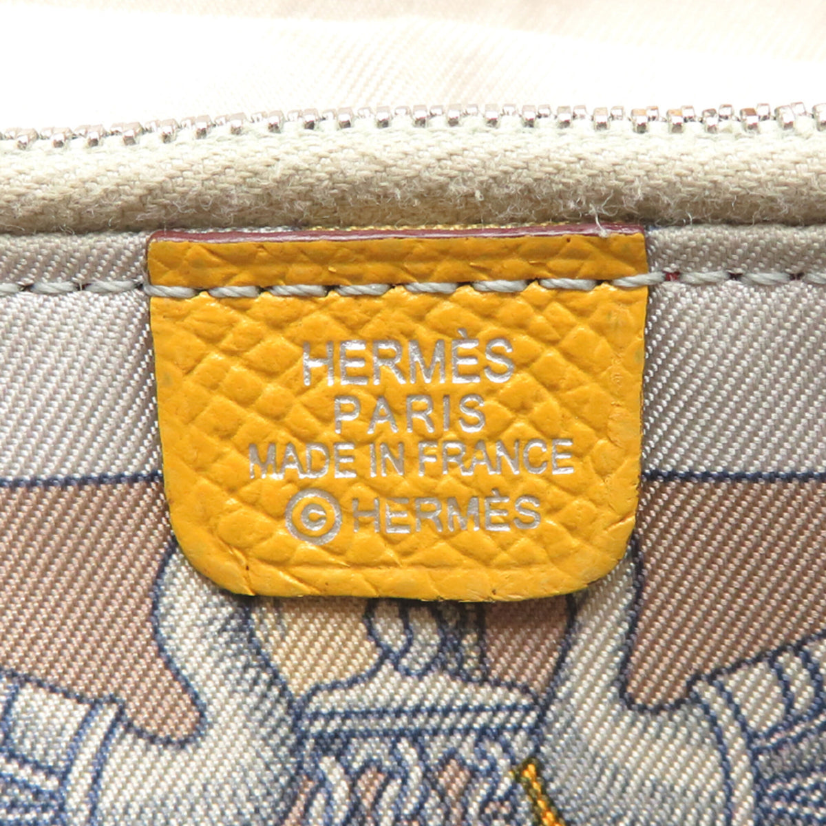 Hermes Epsom Leather Long Wallet (Bi-Fold) (Pre-Owned)