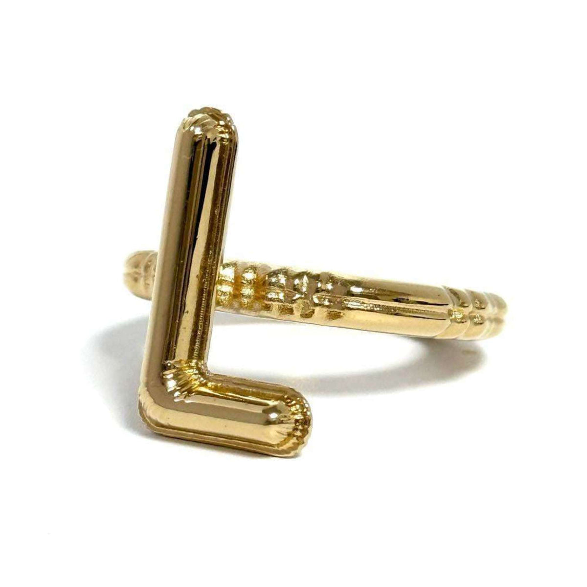 Louis Vuitton Metal Band Ring (Pre-Owned)