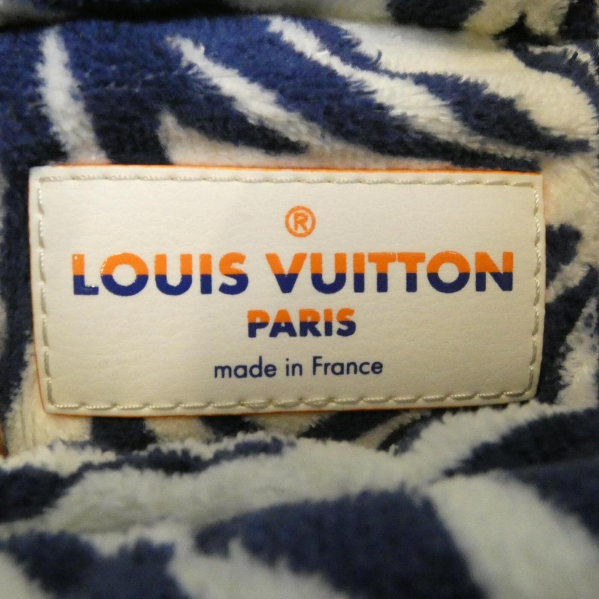Louis Vuitton Orange Jacquard Handbag (Pre-Owned)