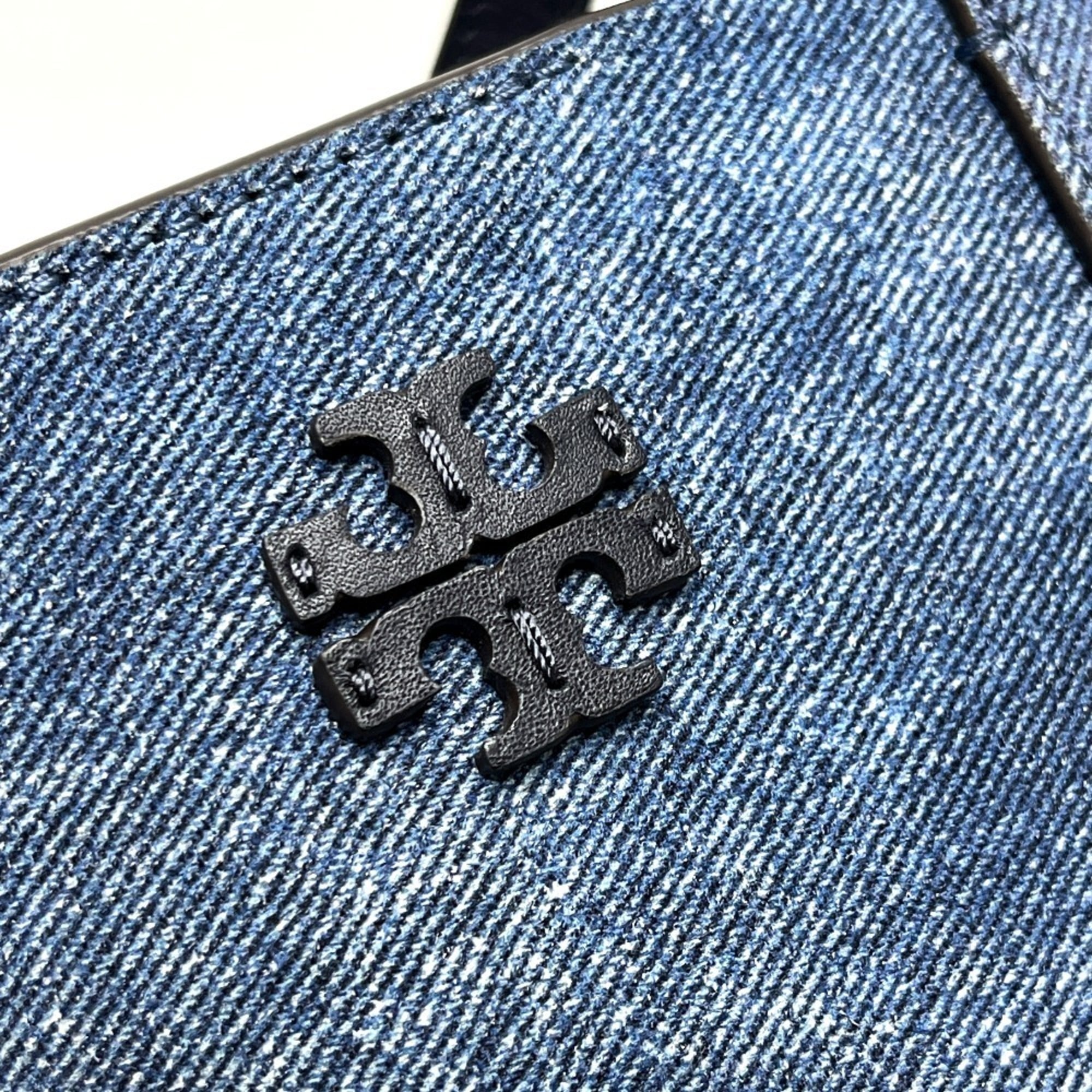 Tory Burch Blue Denim Tote Bag (Pre-Owned)