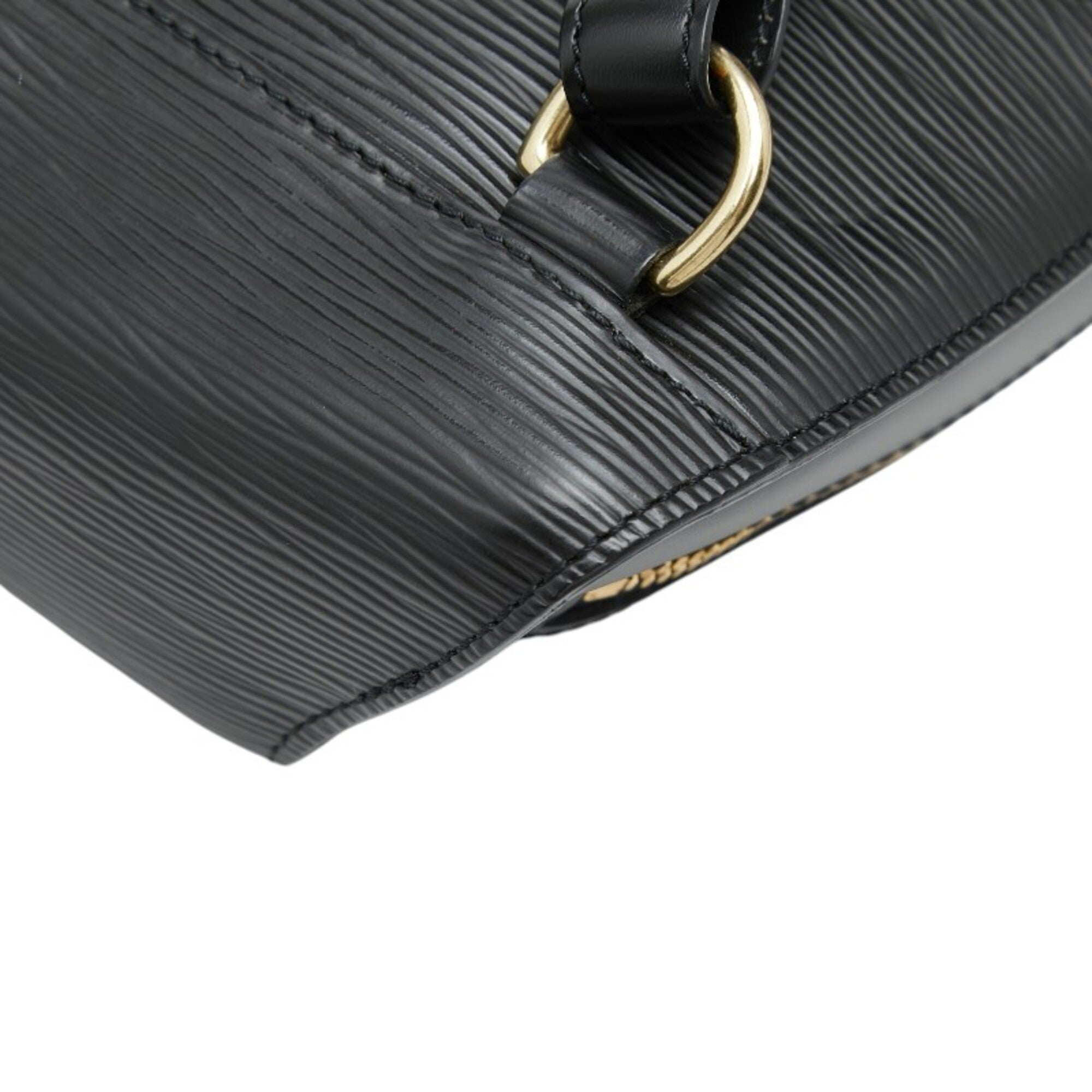 Louis Vuitton Epi Black Noir Leather Backpack (Pre-Owned)