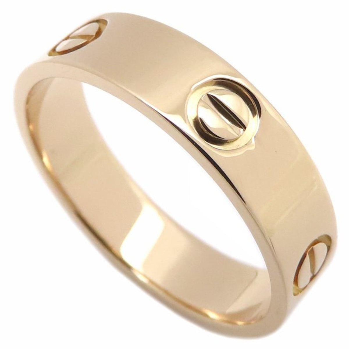 Cartier Love Pink Gold (18K) Band Ring (Pre-Owned)