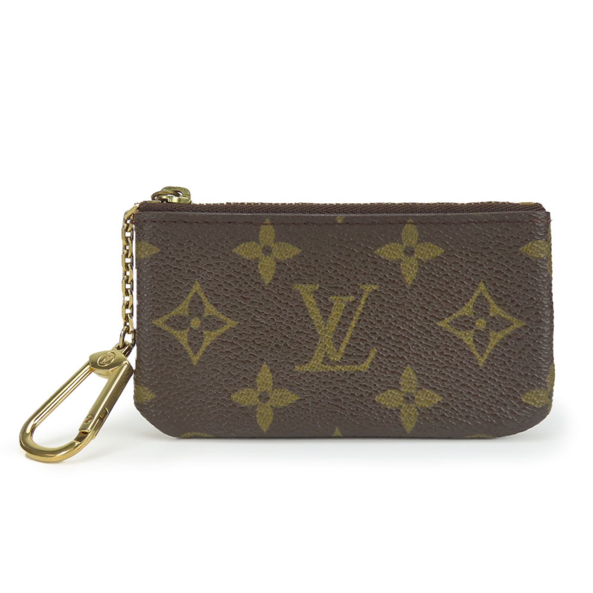 Louis Vuitton Brown Monogram Coin Purse/Coin Case (Pre-Owned)
