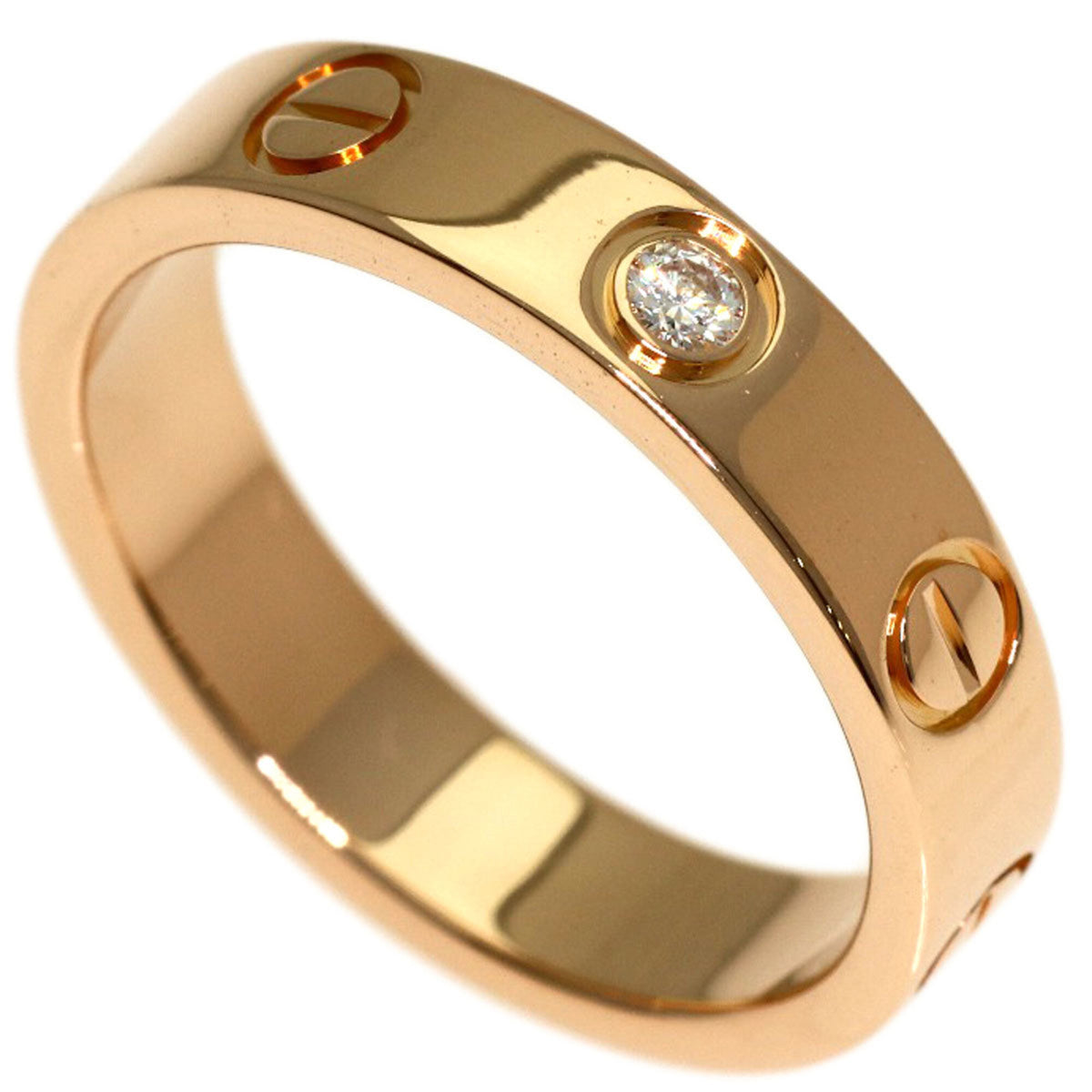 Cartier Pink Gold (18K) Band Ring (Pre-Owned)