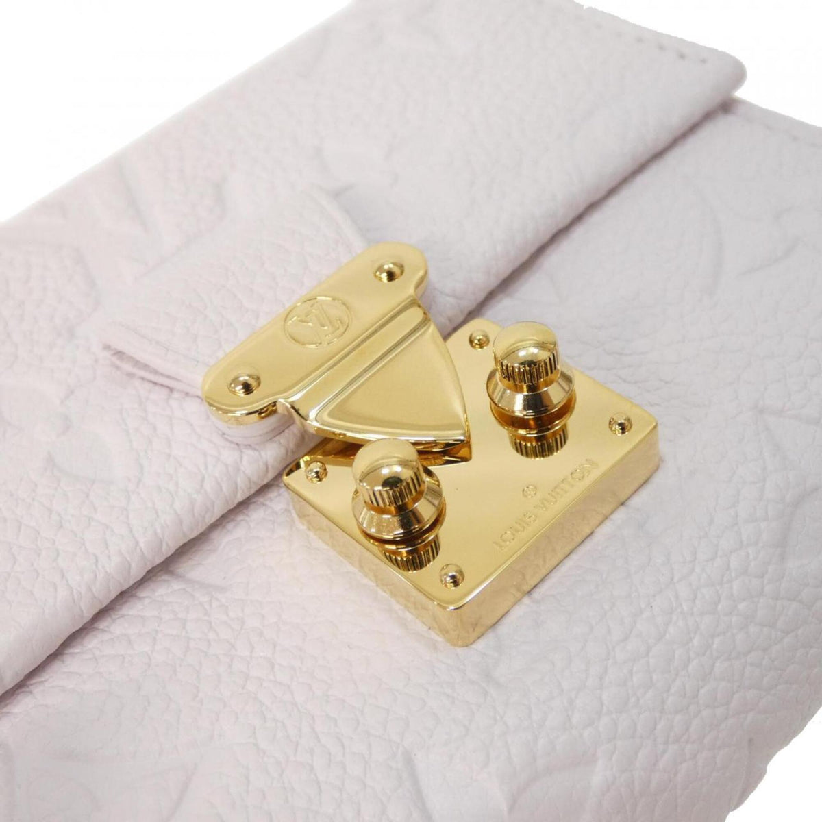 Louis Vuitton Monogram Empreinte Pink Leather Wallet (Bi-Fold) (Pre-Owned)