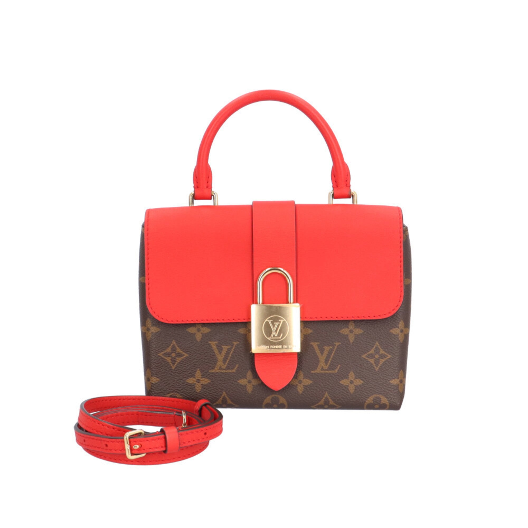 Louis Vuitton Brown Coquelicots Monogram Canvas Shoulder Bag (Pre-Owned)