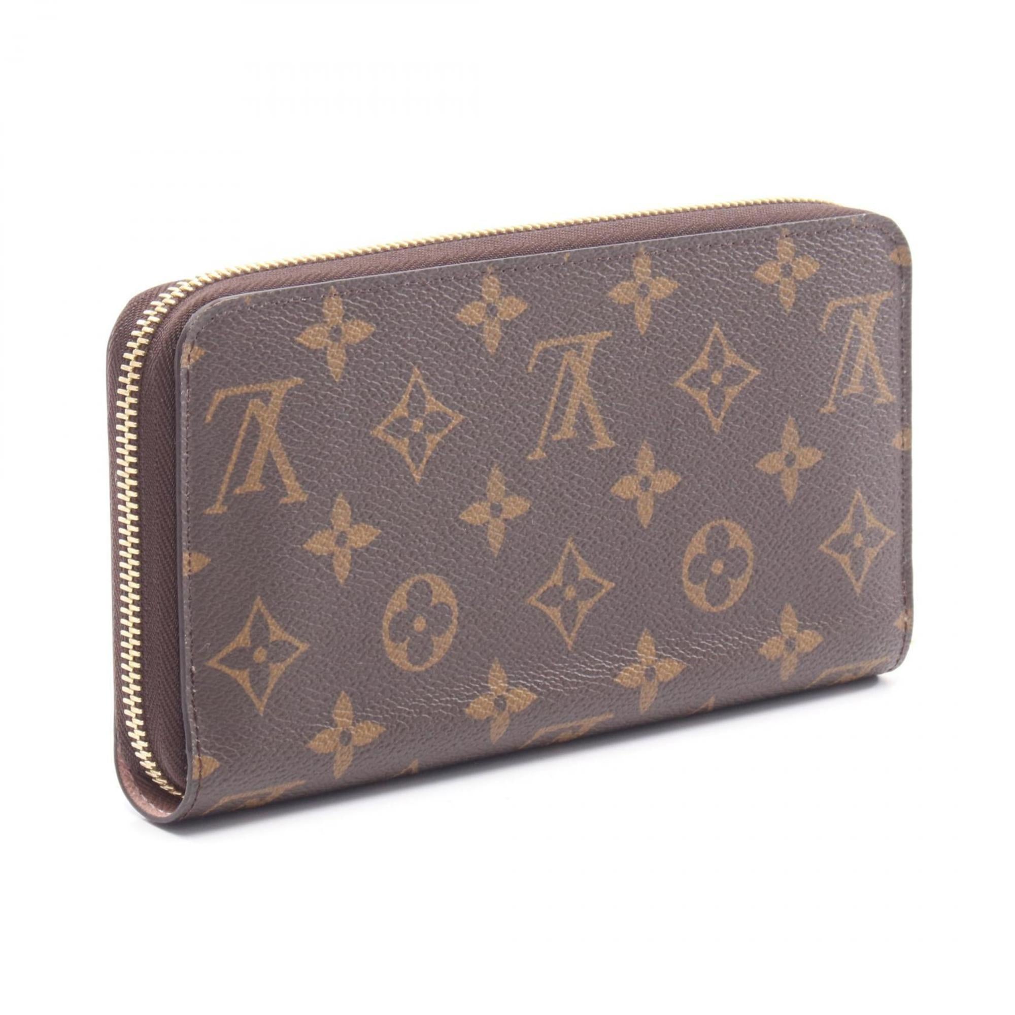 Louis Vuitton Brown Pink Rose Ballerine Monogram Leather Pvc Long Wallet (Bi-Fold) (Pre-Owned)