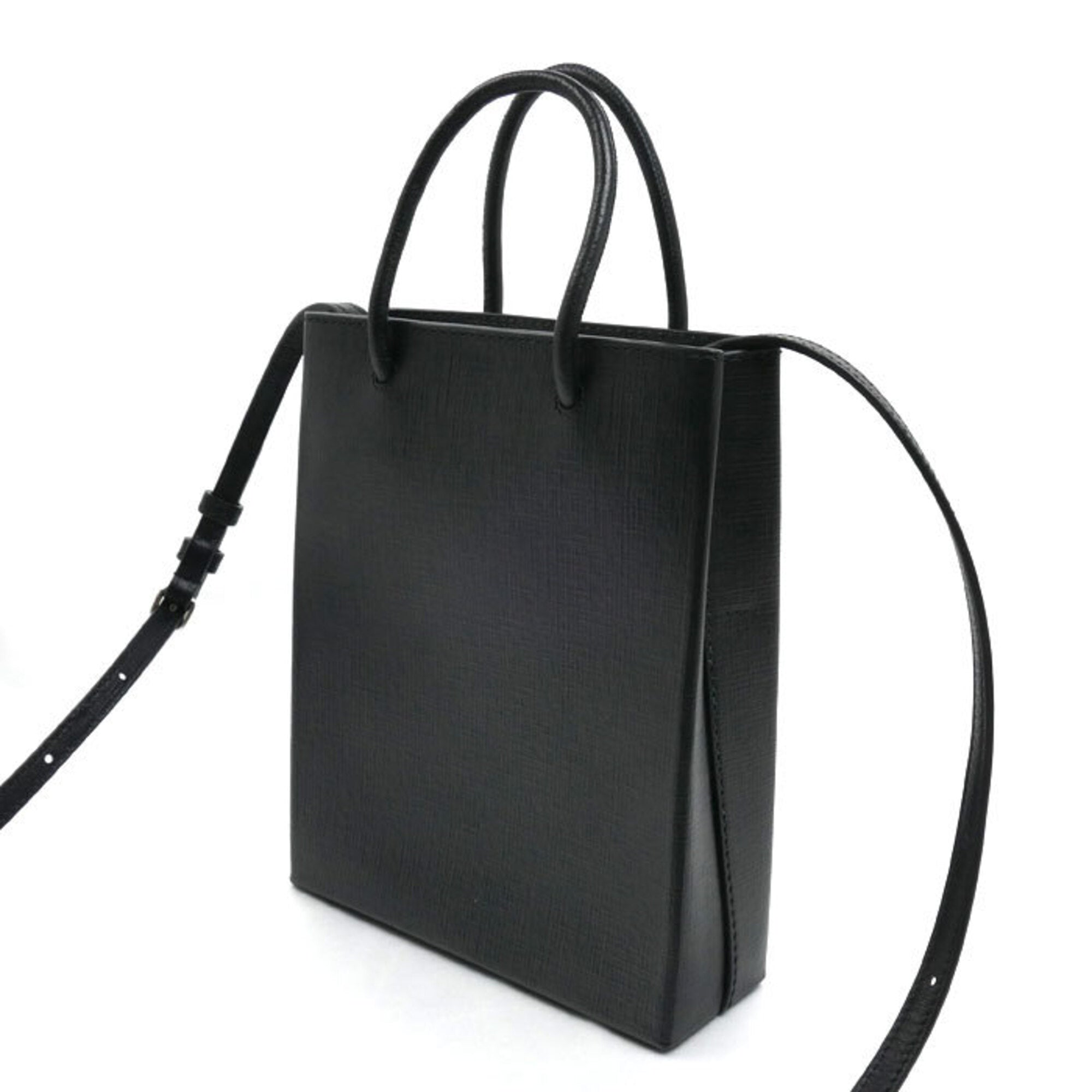 Balenciaga Black Leather Tote Bag (Pre-Owned)