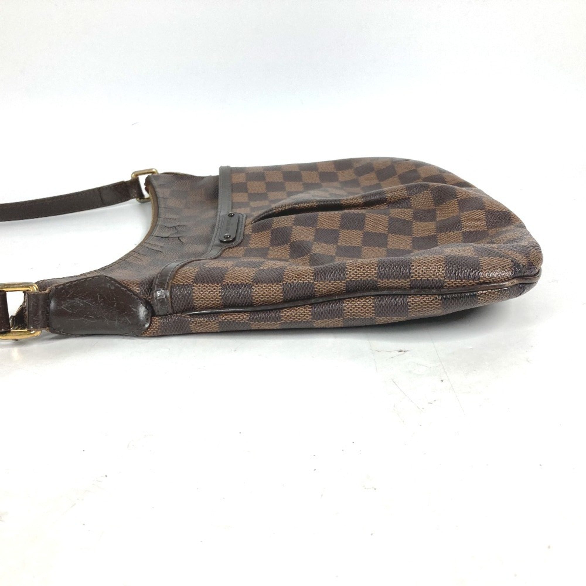 Louis Vuitton Brown Damier Canvas Ebene Damier Canvas Shoulder Bag (Pre-Owned)