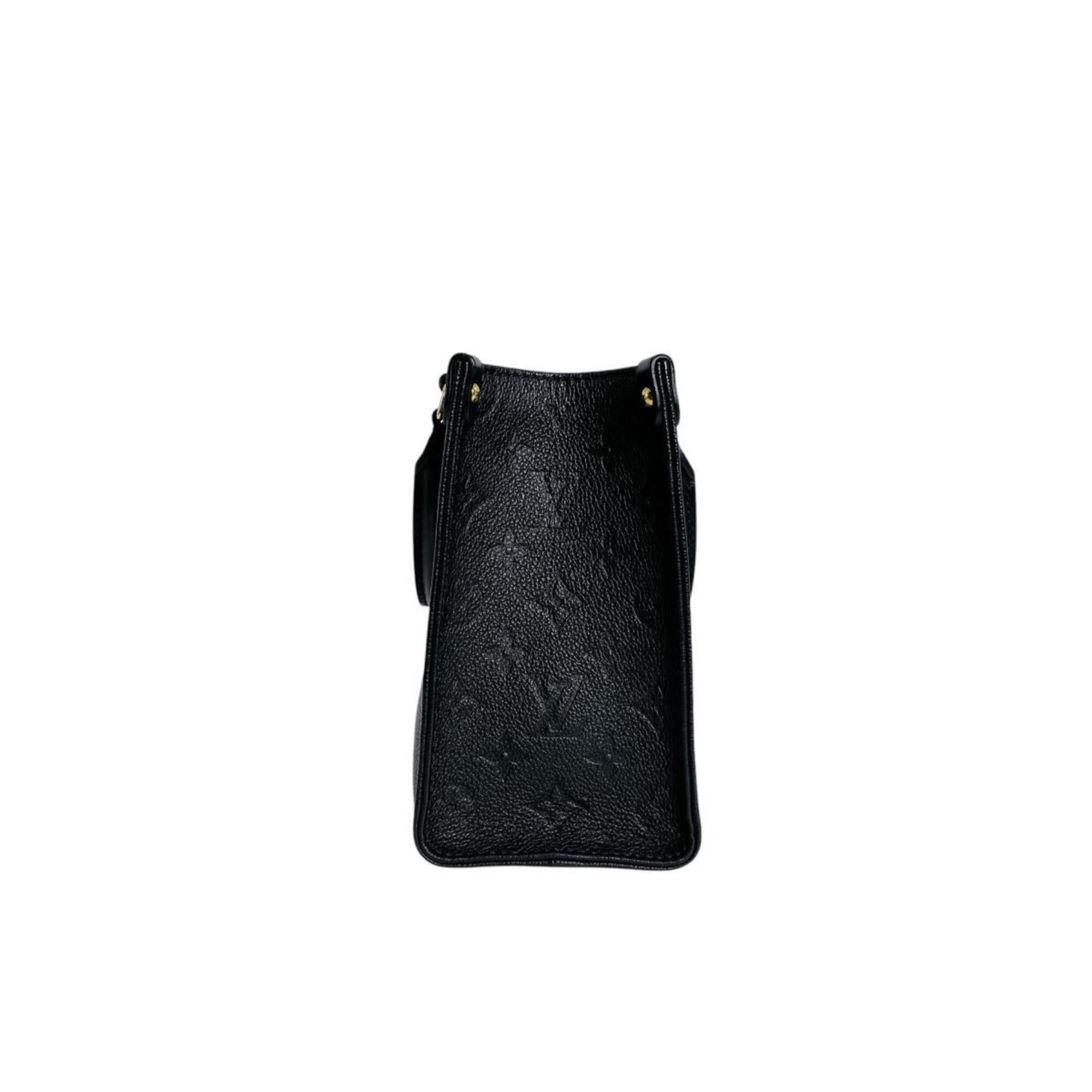 Louis Vuitton Black Noir Monogram Empreinte Handbag Tote Bag (Pre-Owned)