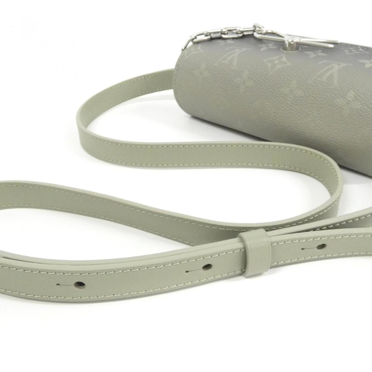 Louis Vuitton Khaki Vert Coated Canvas Shoulder Bag (Pre-Owned)
