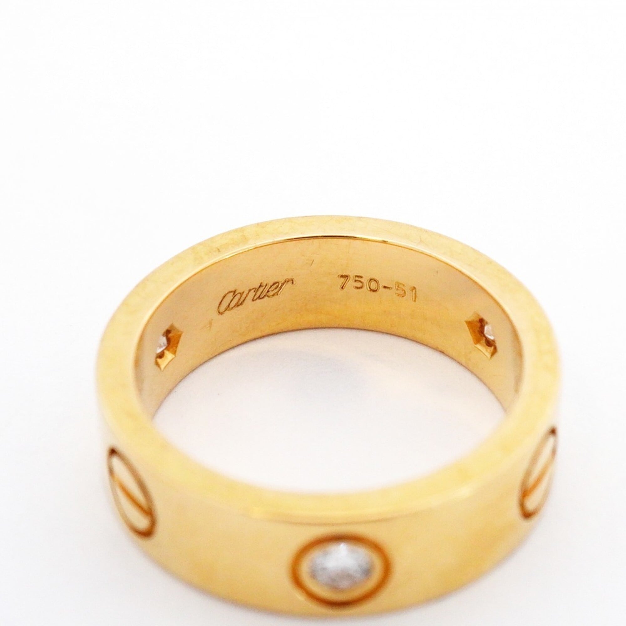 Cartier Yellow Gold (18K) Band Ring (Pre-Owned)