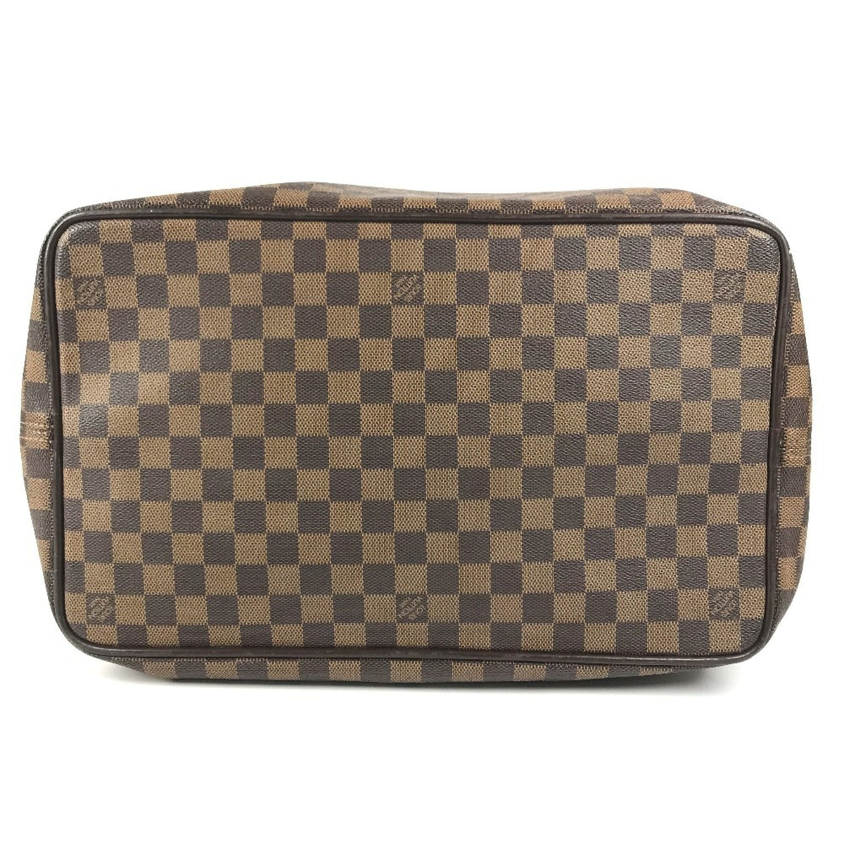 Louis Vuitton Brown Damier Canvas Boston Bag Handbag Tote Bag (Pre-Owned)