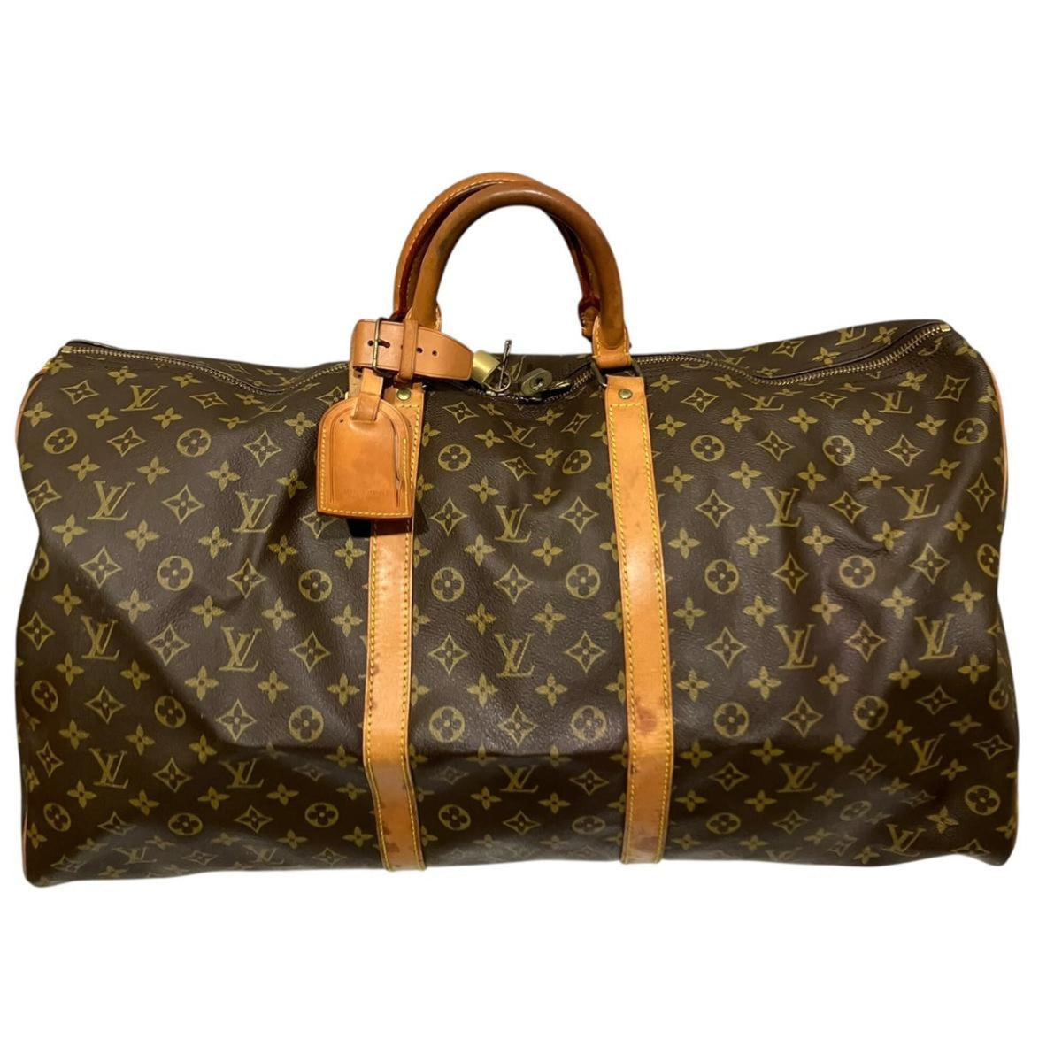 Louis Vuitton Brown Monogram Boston Bag (Pre-Owned)