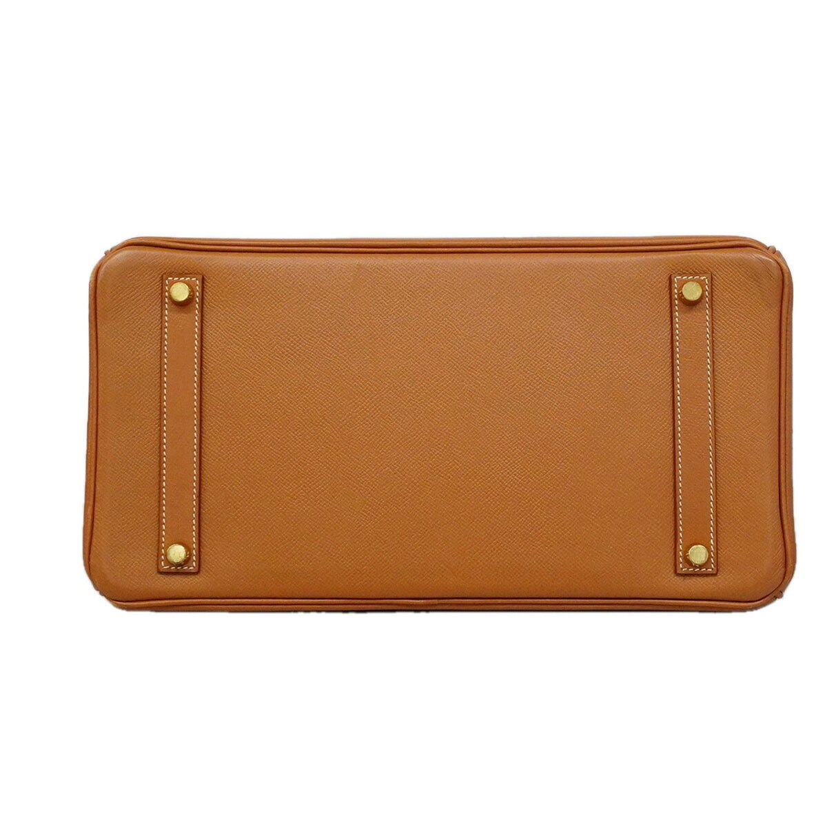 Hermes Gold Courchevel Leather Handbag (Pre-Owned)