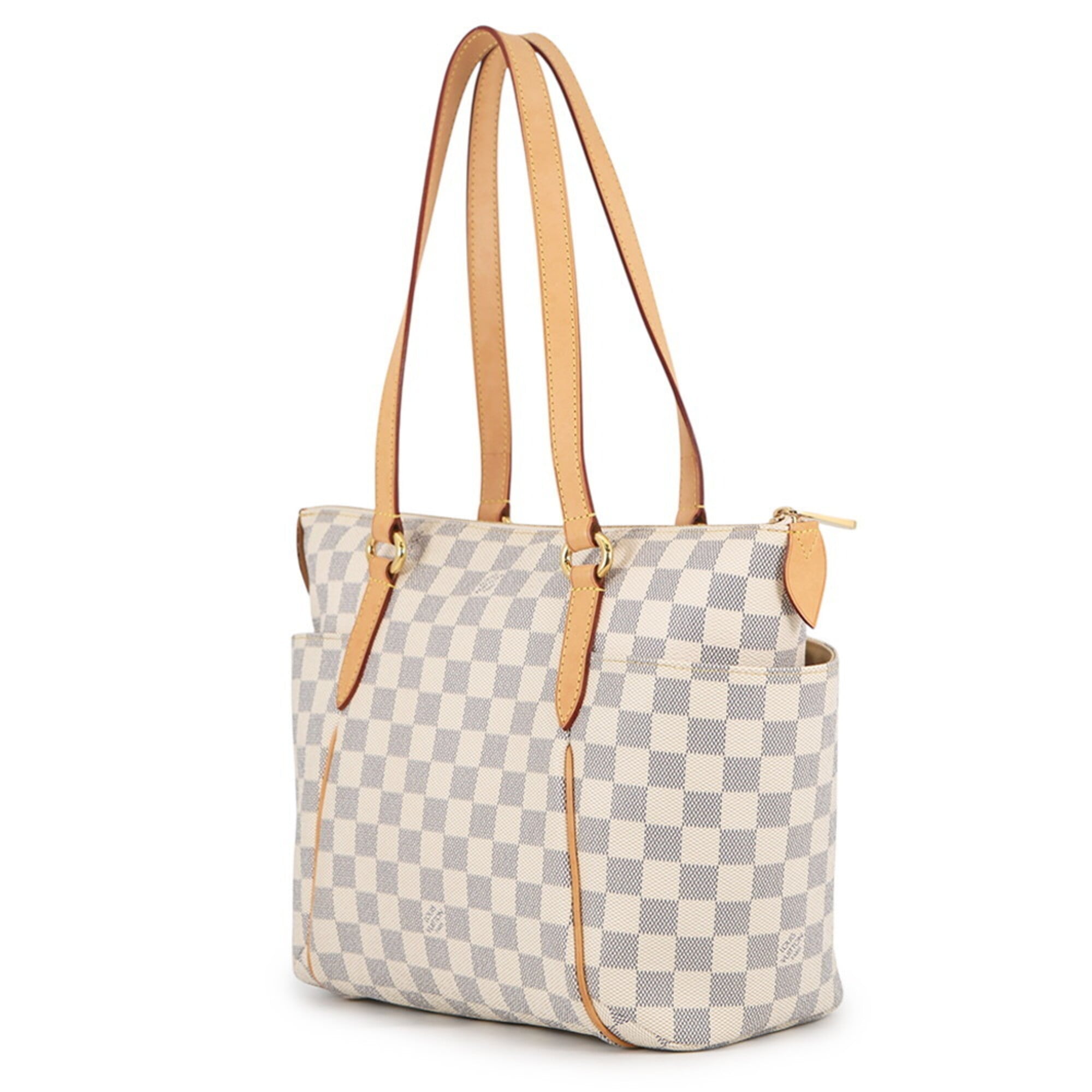 Louis Vuitton Damier Azur Beige Damier Azur Handbag Shoulder Bag (Pre-Owned)
