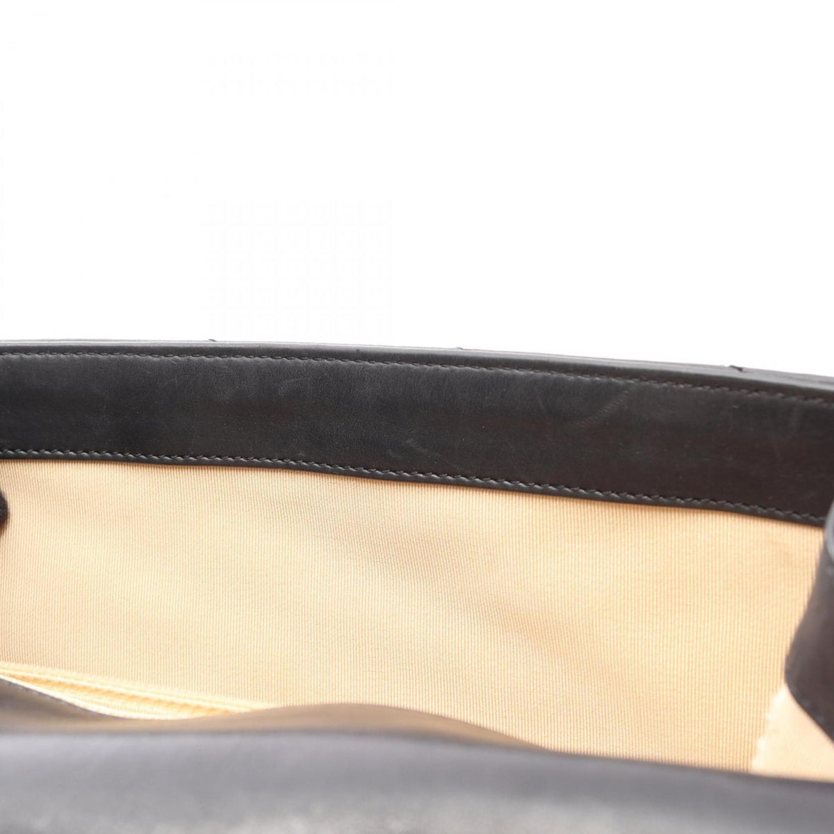 Chanel Black Leather Handbag Shoulder Bag (Pre-Owned)