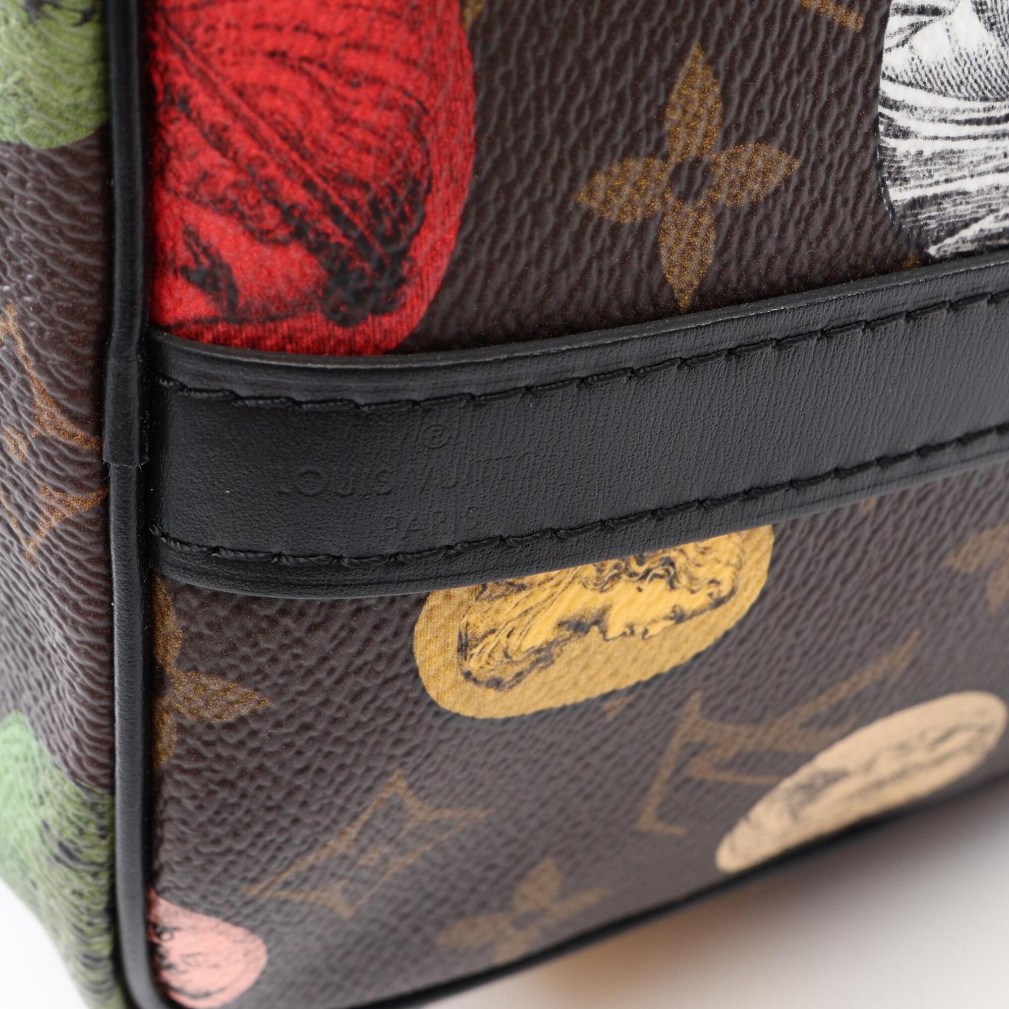 Louis Vuitton Brown Multi-Color Coated Canvas Leather Handbag (Pre-Owned)