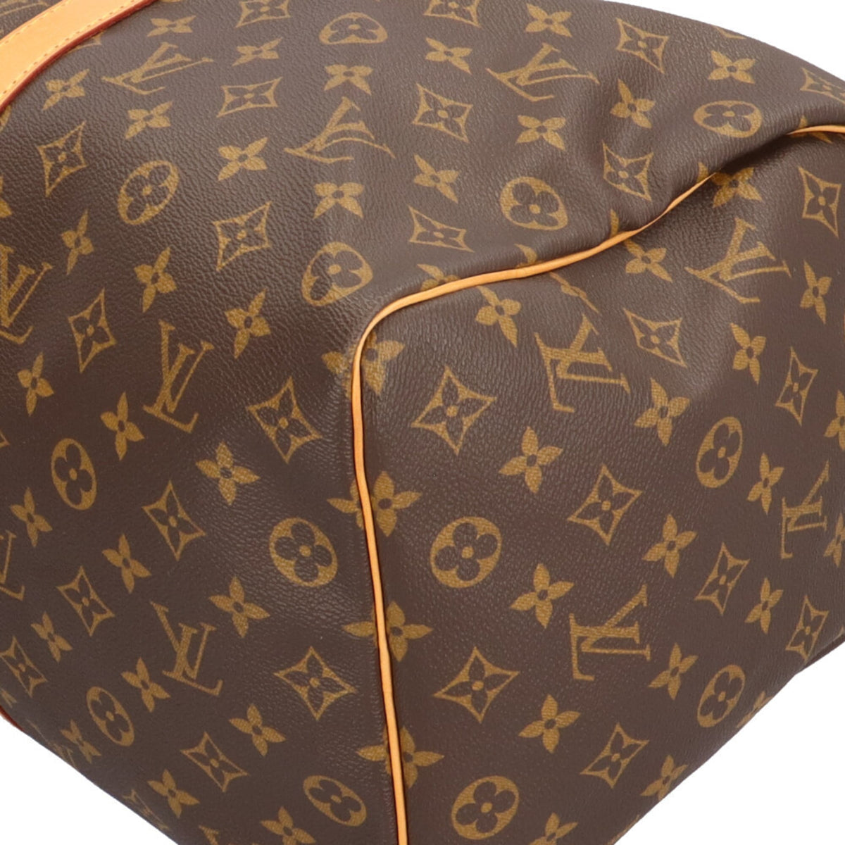 Louis Vuitton Brown Monogram Canvas Boston Bag Handbag (Pre-Owned)