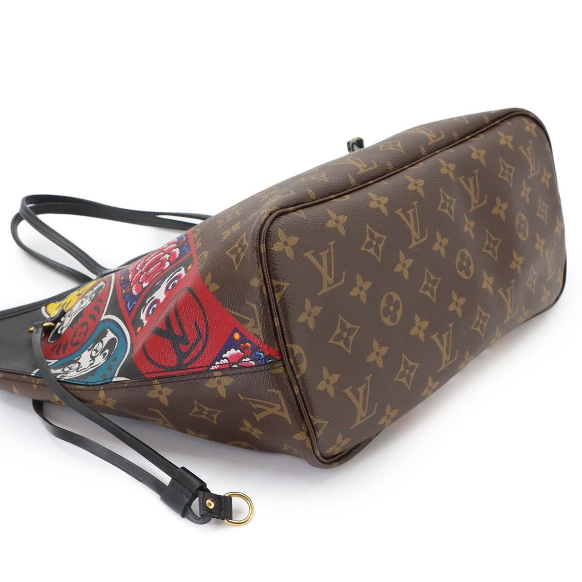 Louis Vuitton Brown Monogram Multi-Color Monogram Canvas Handbag Tote Bag (Pre-Owned)