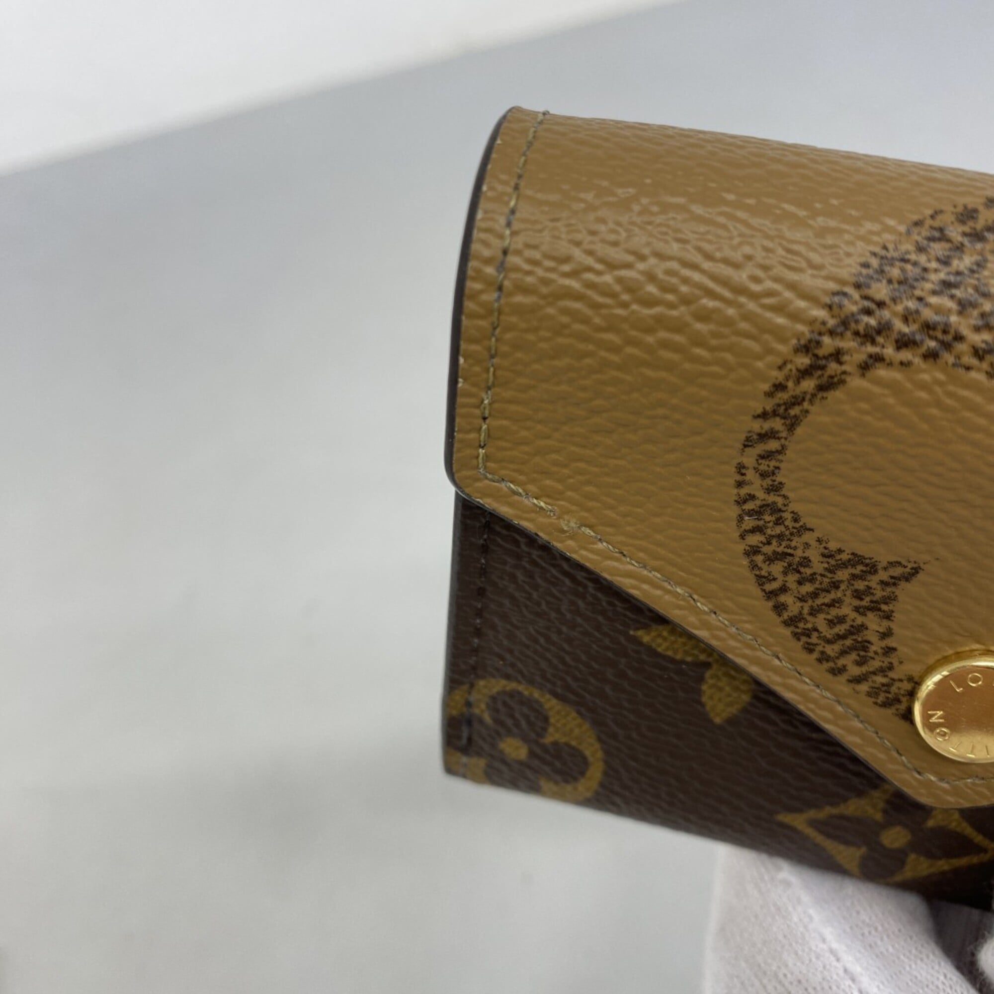 Louis Vuitton Brown Wallet (Tri-Fold) (Pre-Owned)