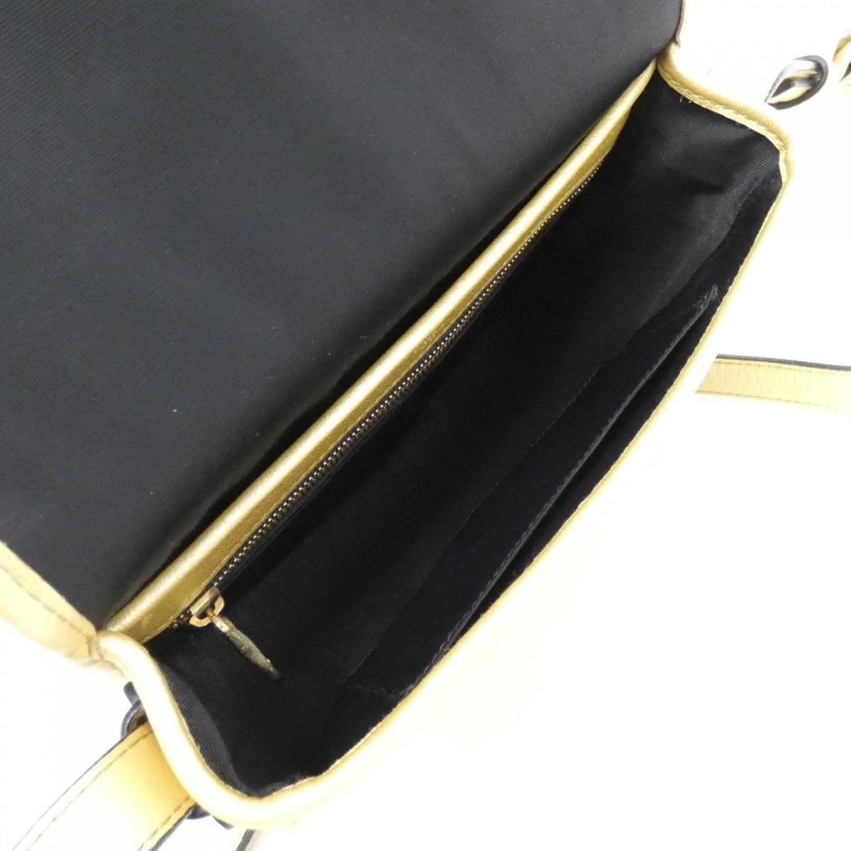 Loewe Gold Leather Shoulder Bag (Pre-Owned)