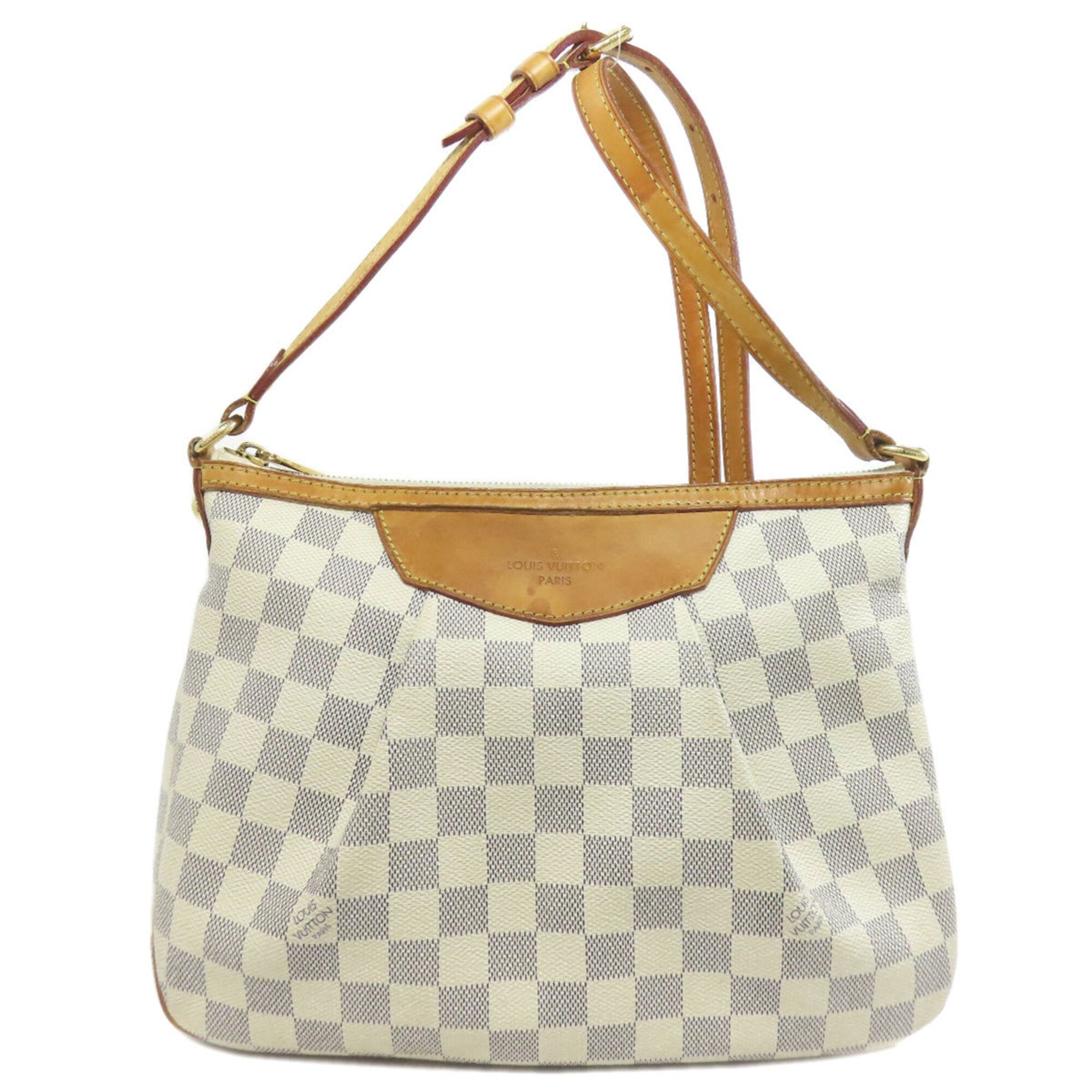 Louis Vuitton Azur Damier Canvas Damier Canvas Shoulder Bag (Pre-Owned)