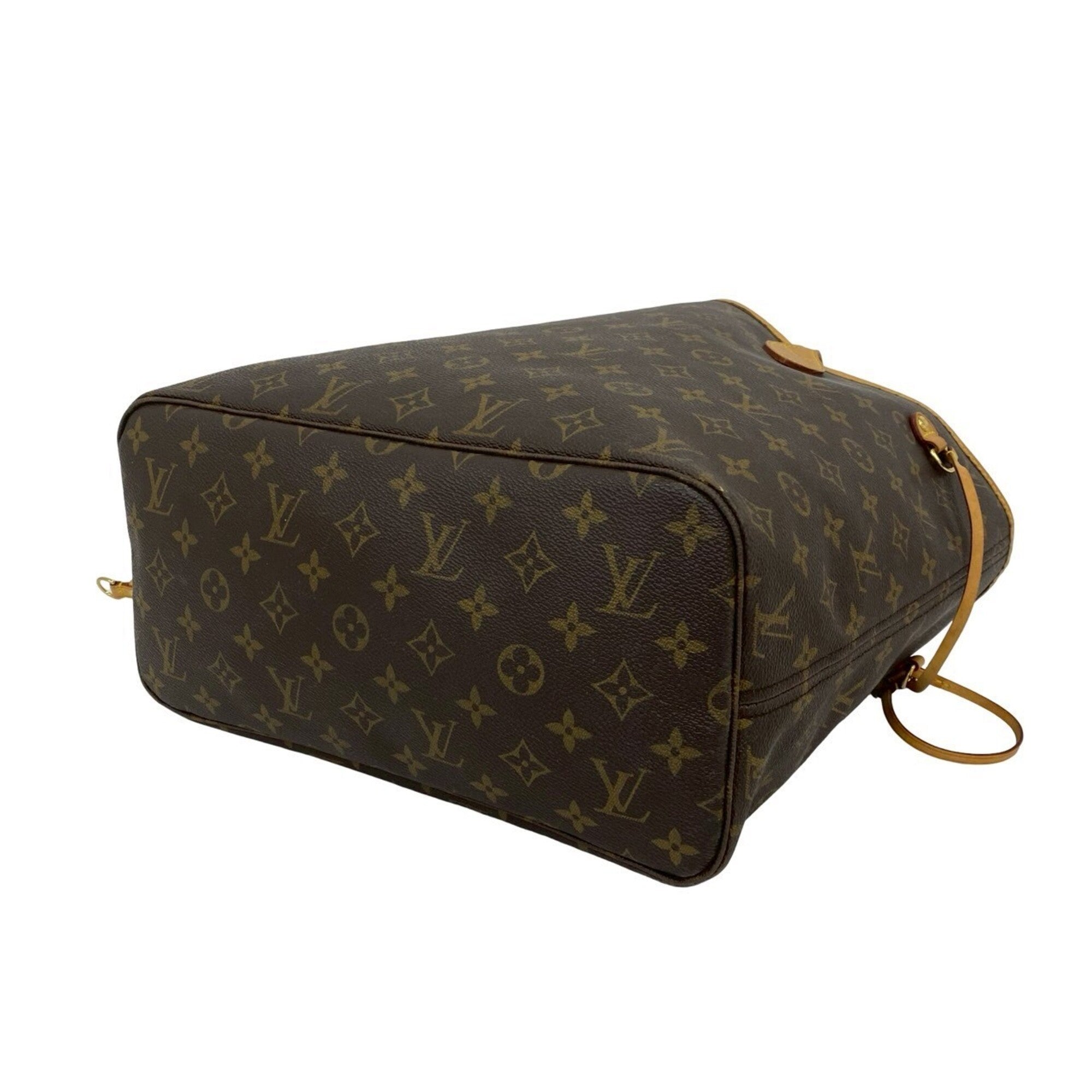 Louis Vuitton Brown Leather Pvc Handbag Shoulder Bag Tote Bag (Pre-Owned)