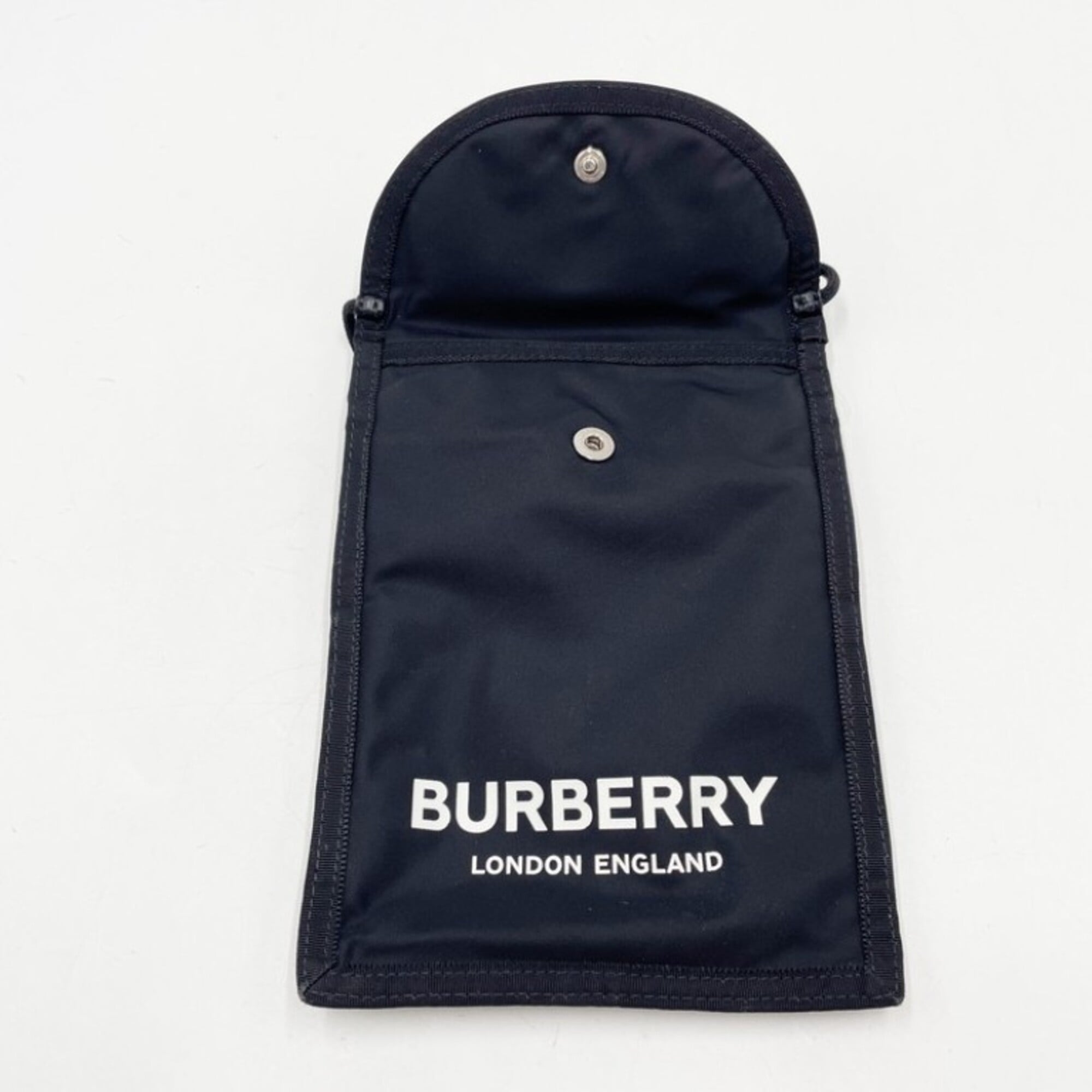 Burberry Black Nylon Pochette Pouch Shoulder Bag (Pre-Owned)