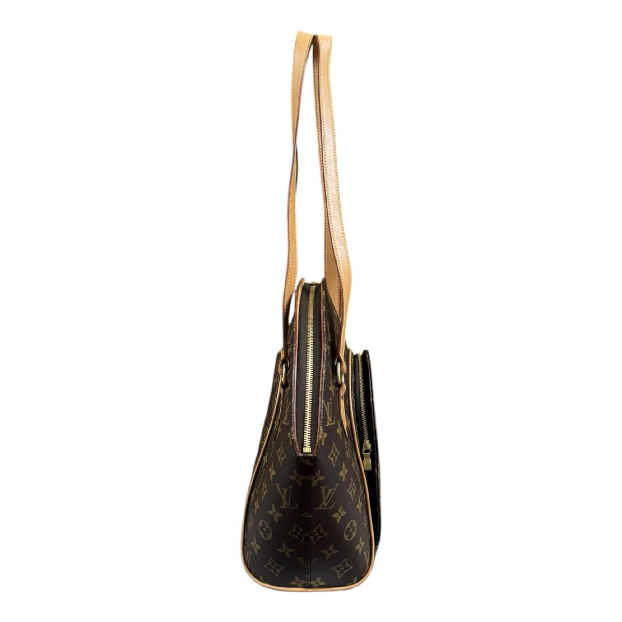 Louis Vuitton Brown Monogram Shoulder Bag (Pre-Owned)