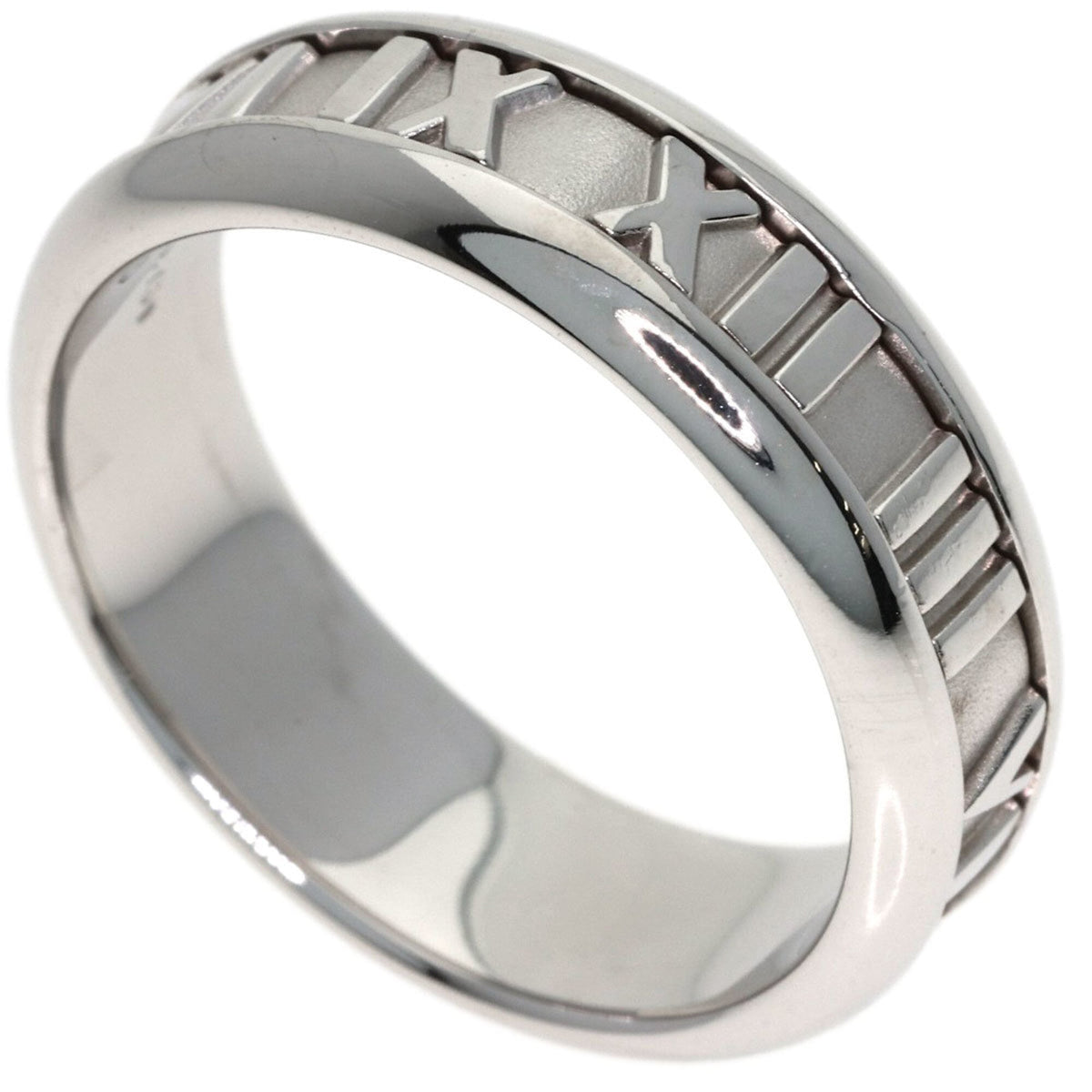 Tiffany White Gold (18K) Band Ring (Pre-Owned)