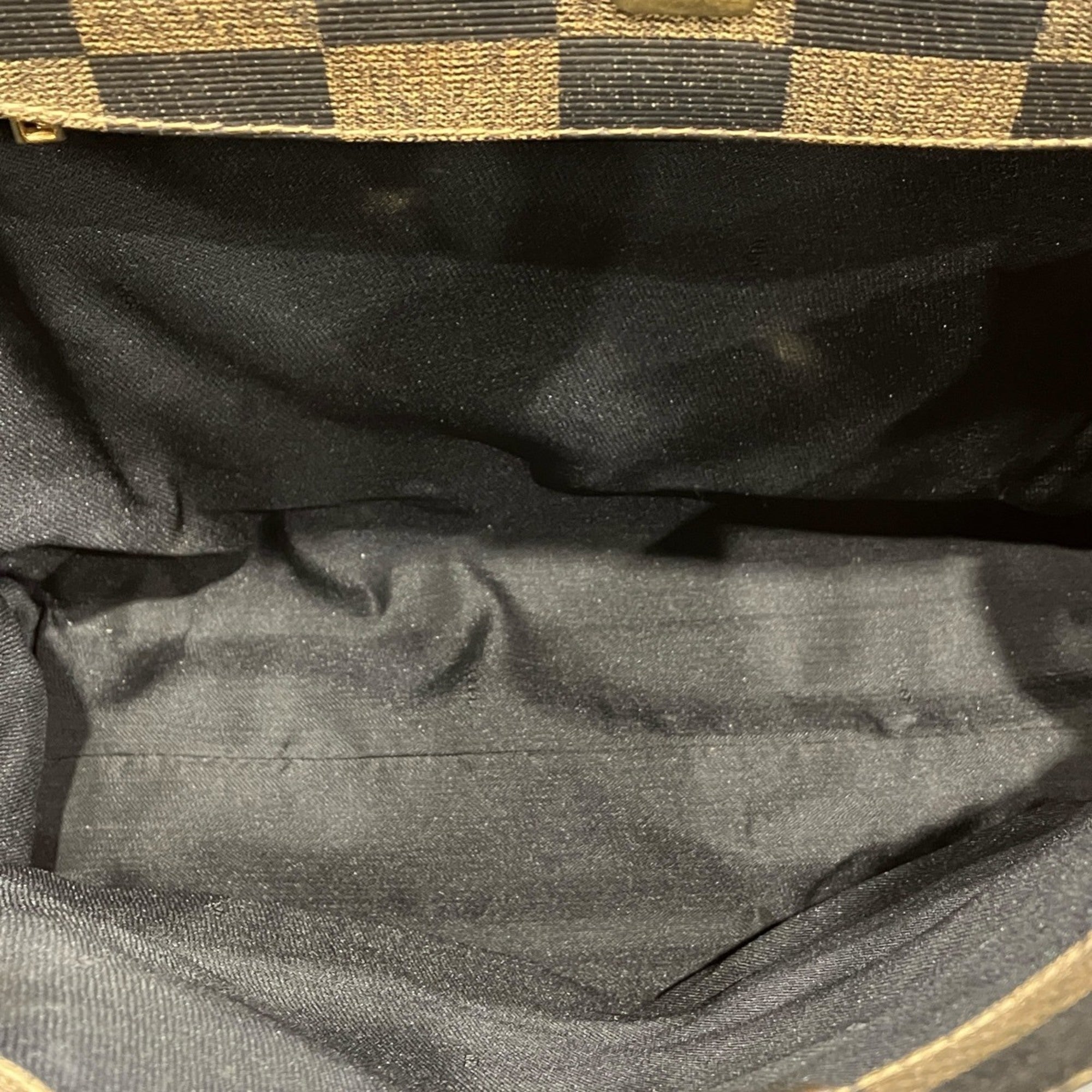 Fendi Brown Pvc Leather Tote Bag (Pre-Owned)