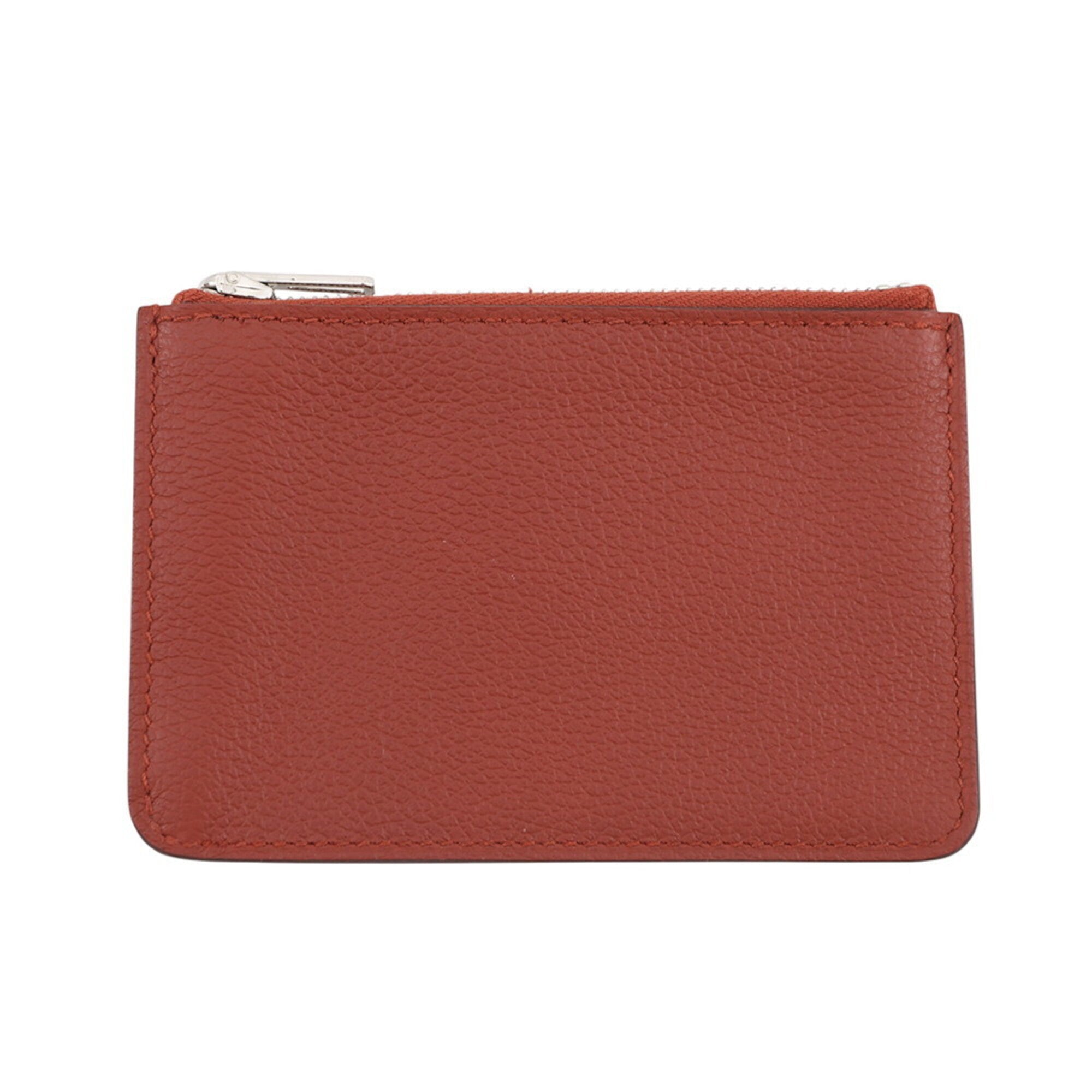 Hermes Orange Sienne Evercalf Leather Wallet (Bi-Fold) (Pre-Owned)