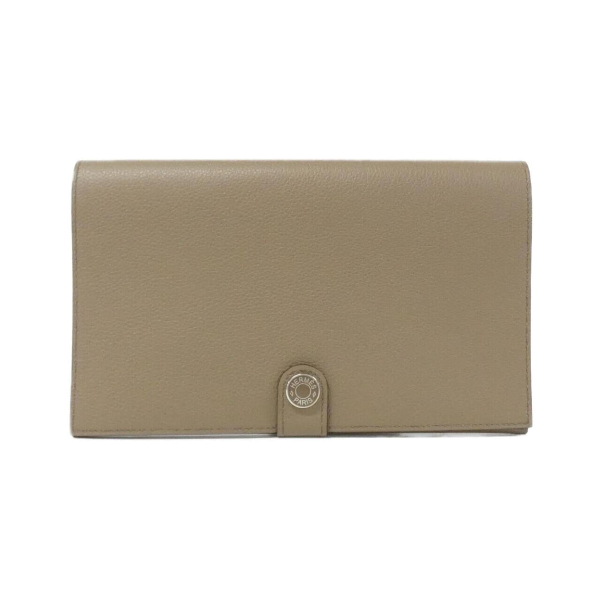 Hermes Beige Long Bill Wallet (Bi-Fold) (Pre-Owned)