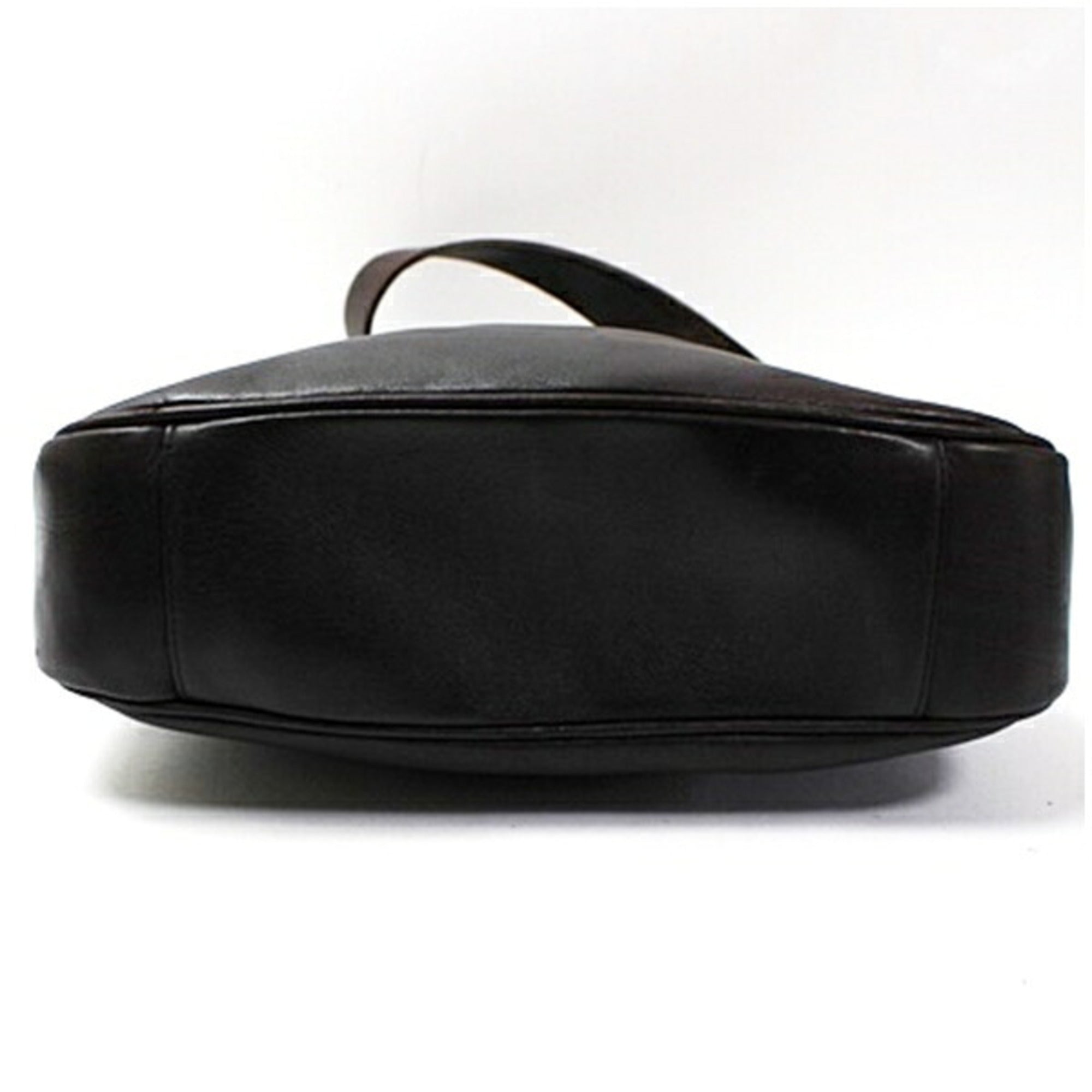 Gucci Brown Gray Leather Shoulder Bag (Pre-Owned)