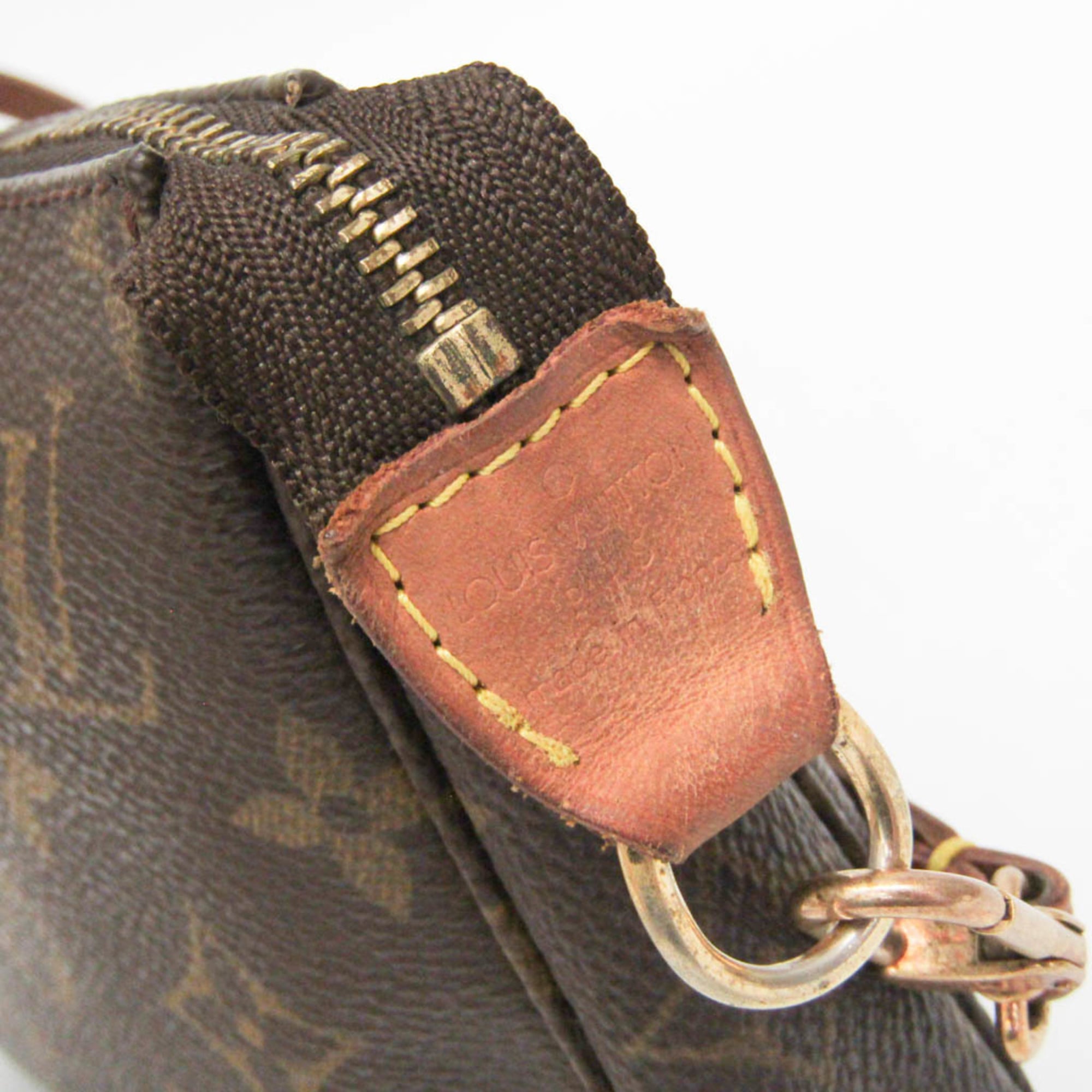 Louis Vuitton Pochette Accessoires Nm Monogram Canvas Brown Canvas Clutche & Pouche Bag (Pre-Owned)