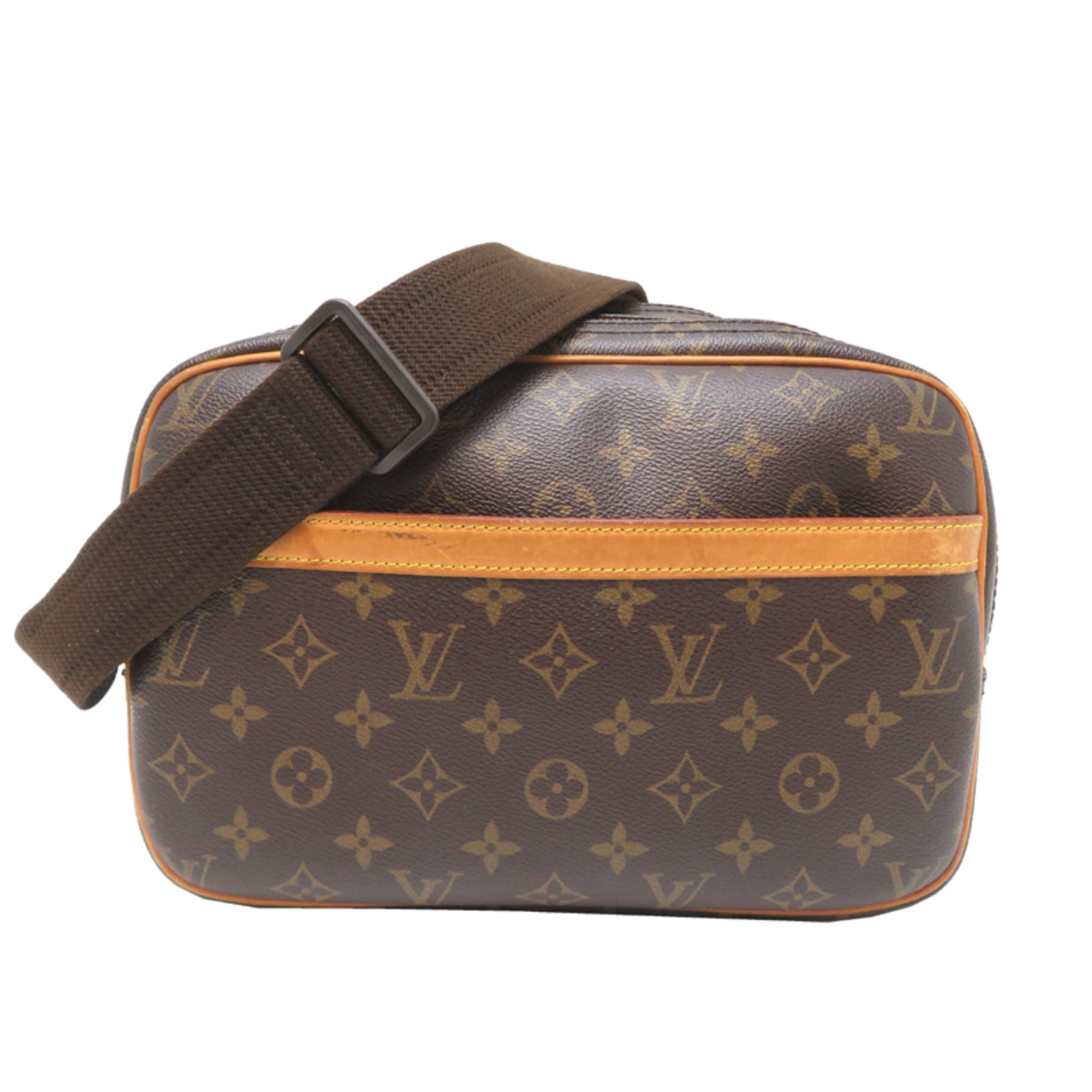 Louis Vuitton Brown Monogram Shoulder Bag (Pre-Owned)
