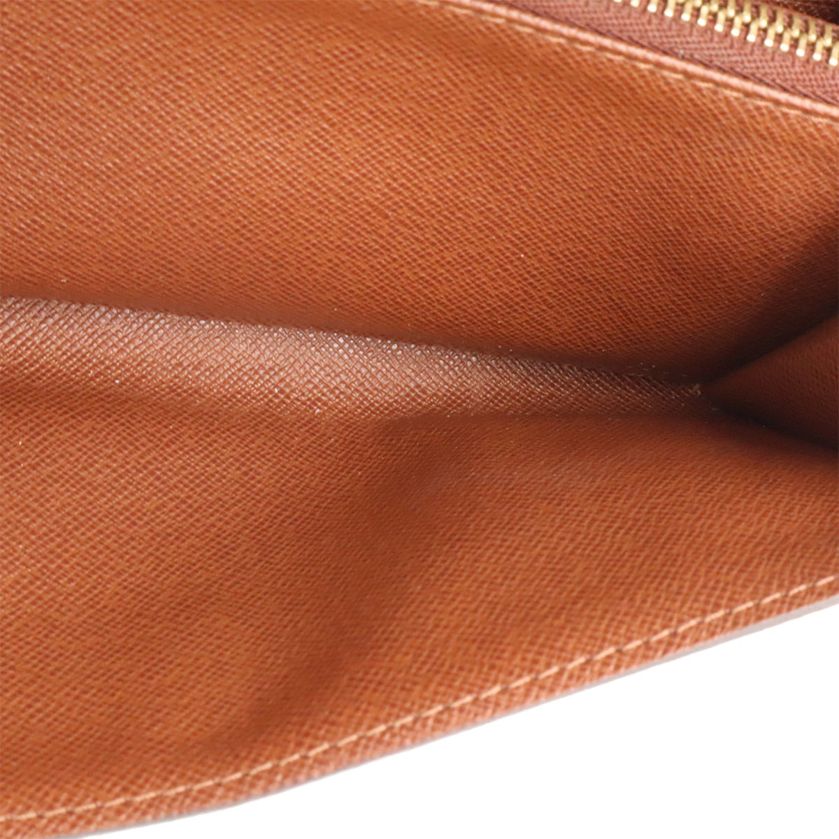 Louis Vuitton Brown Monogram Monogram Long Wallet (Bi-Fold) (Pre-Owned)