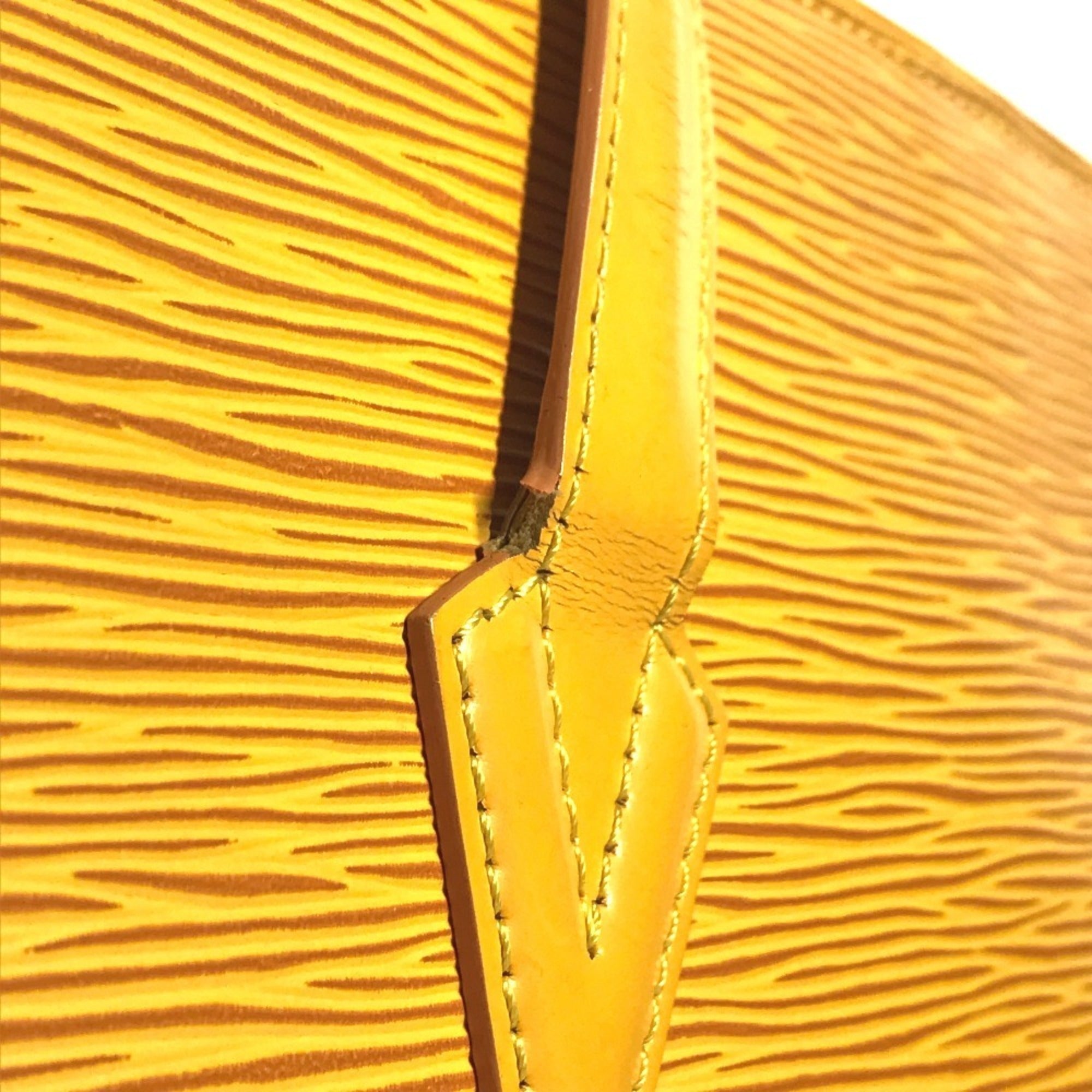 Louis Vuitton Galle Yellow Epi Leather Shoulder Bag (Pre-Owned)