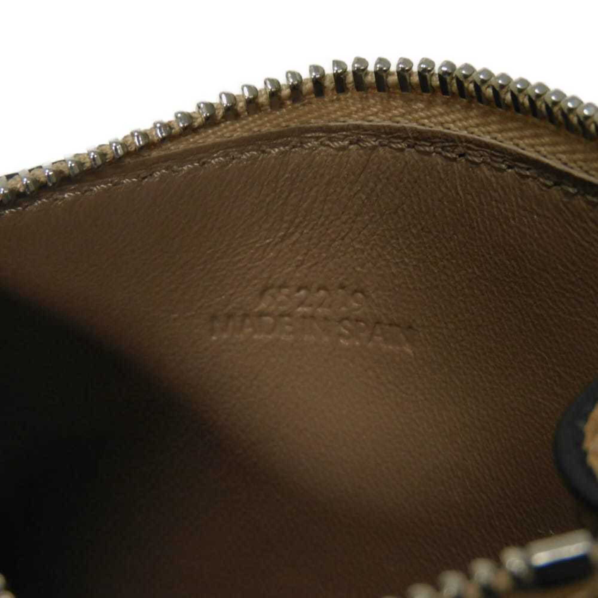 Loewe Nude Beige Leather Coin Purse/Coin Case (Pre-Owned)