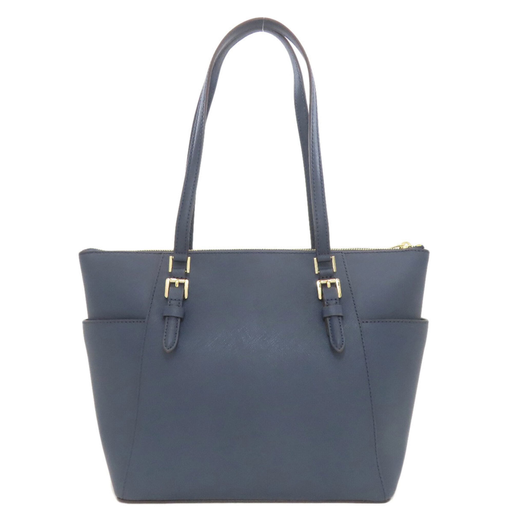 Michael Kors Navy Pvc Tote Bag (Pre-Owned)