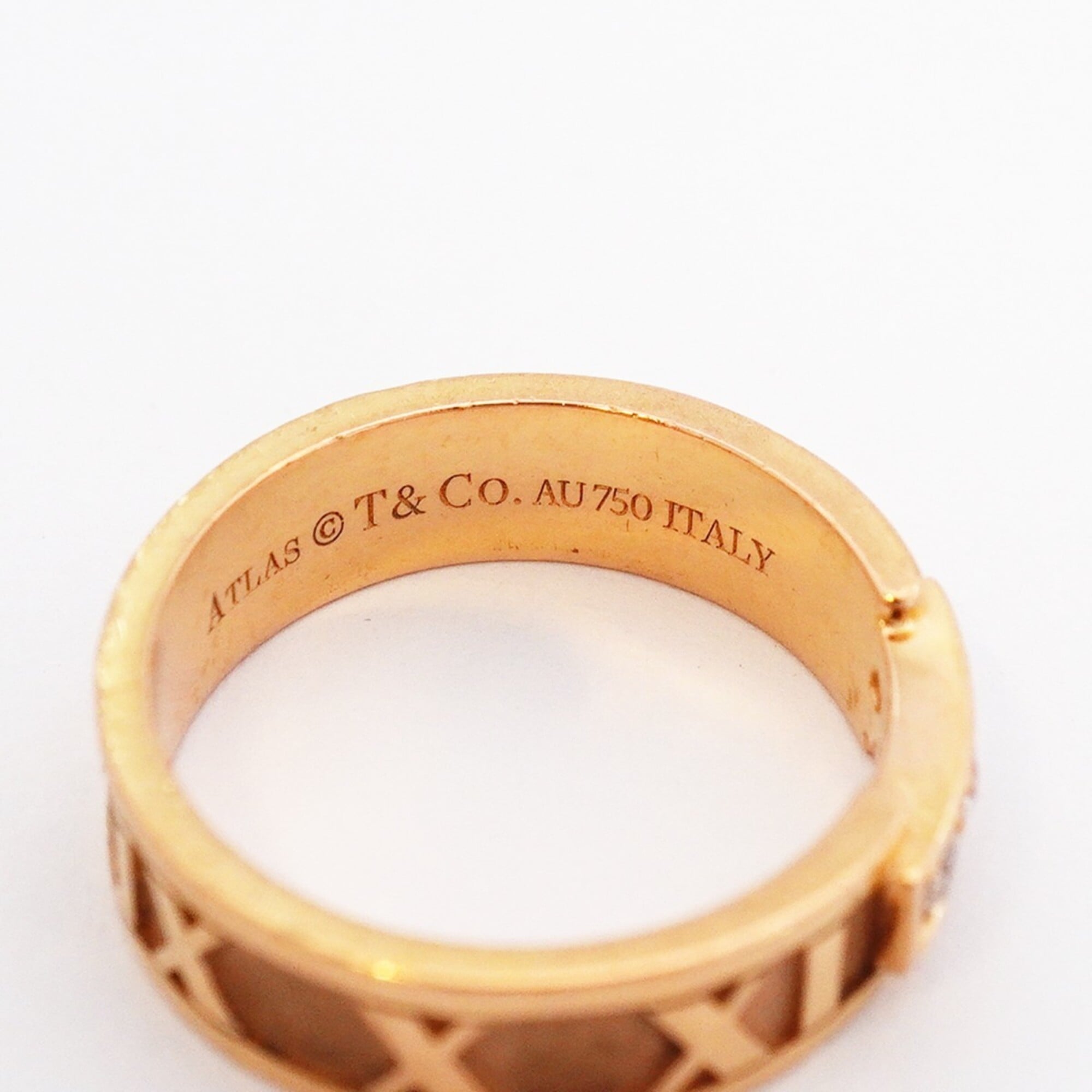 Tiffany Pink Gold (18K) Band Ring (Pre-Owned)