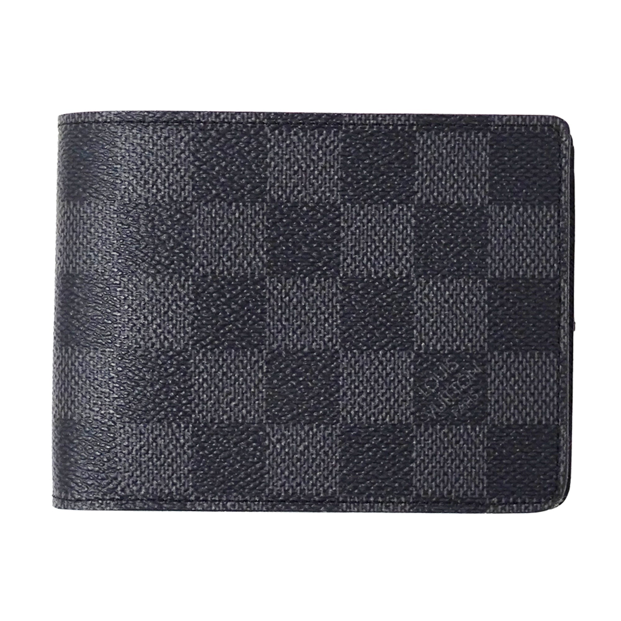 Louis Vuitton Black Damier Graphite Wallet (Bi-Fold) (Pre-Owned)