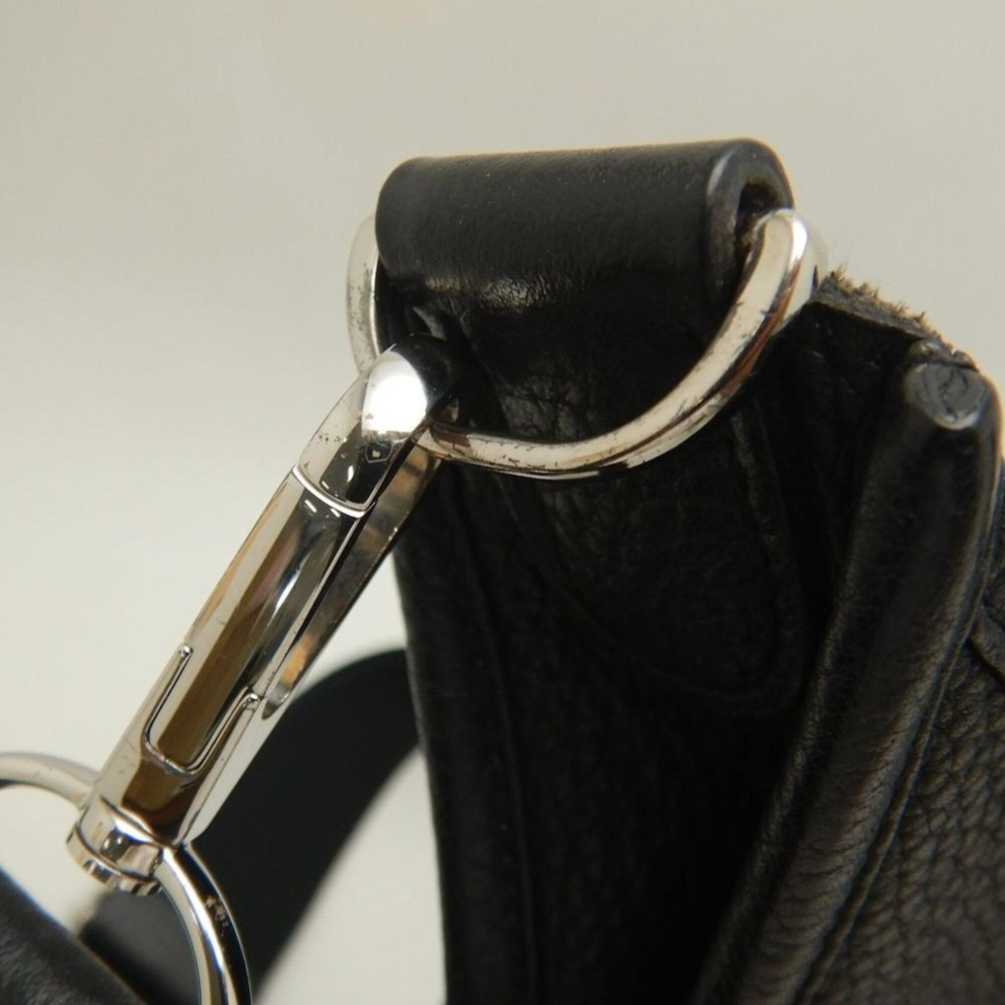 Hermes Evelyne Noir Taurillon Clemence Leather Shoulder Bag (Pre-Owned)