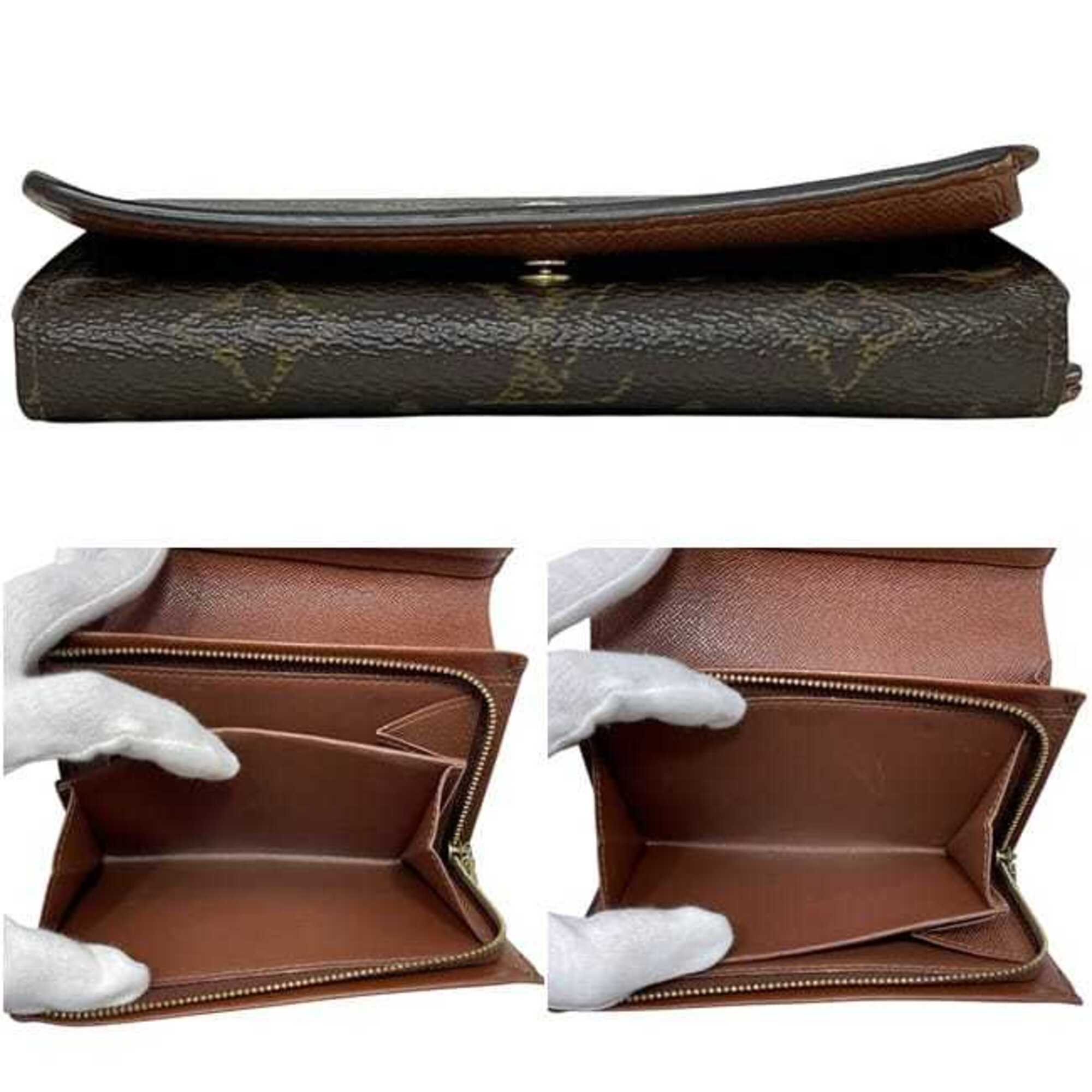 Louis Vuitton Brown Monogram Monogram Wallet (Bi-Fold) (Pre-Owned)
