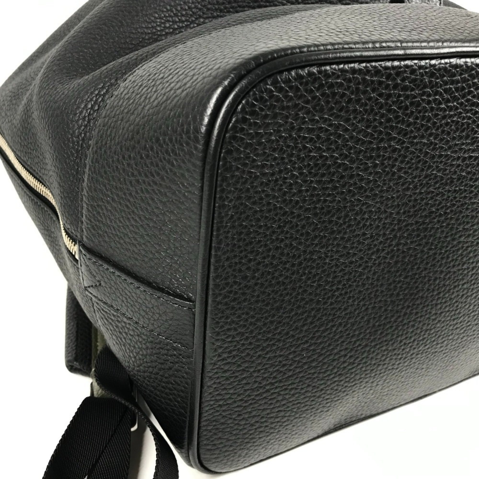 Louis Vuitton Black Khaki Backpack (Pre-Owned)