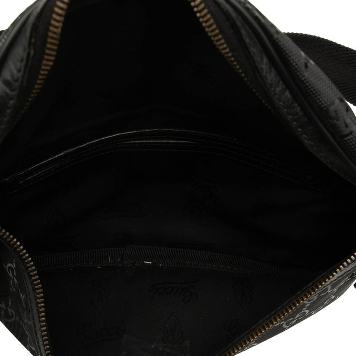 Gucci Black Pvc Fanny Pack (Pre-Owned)