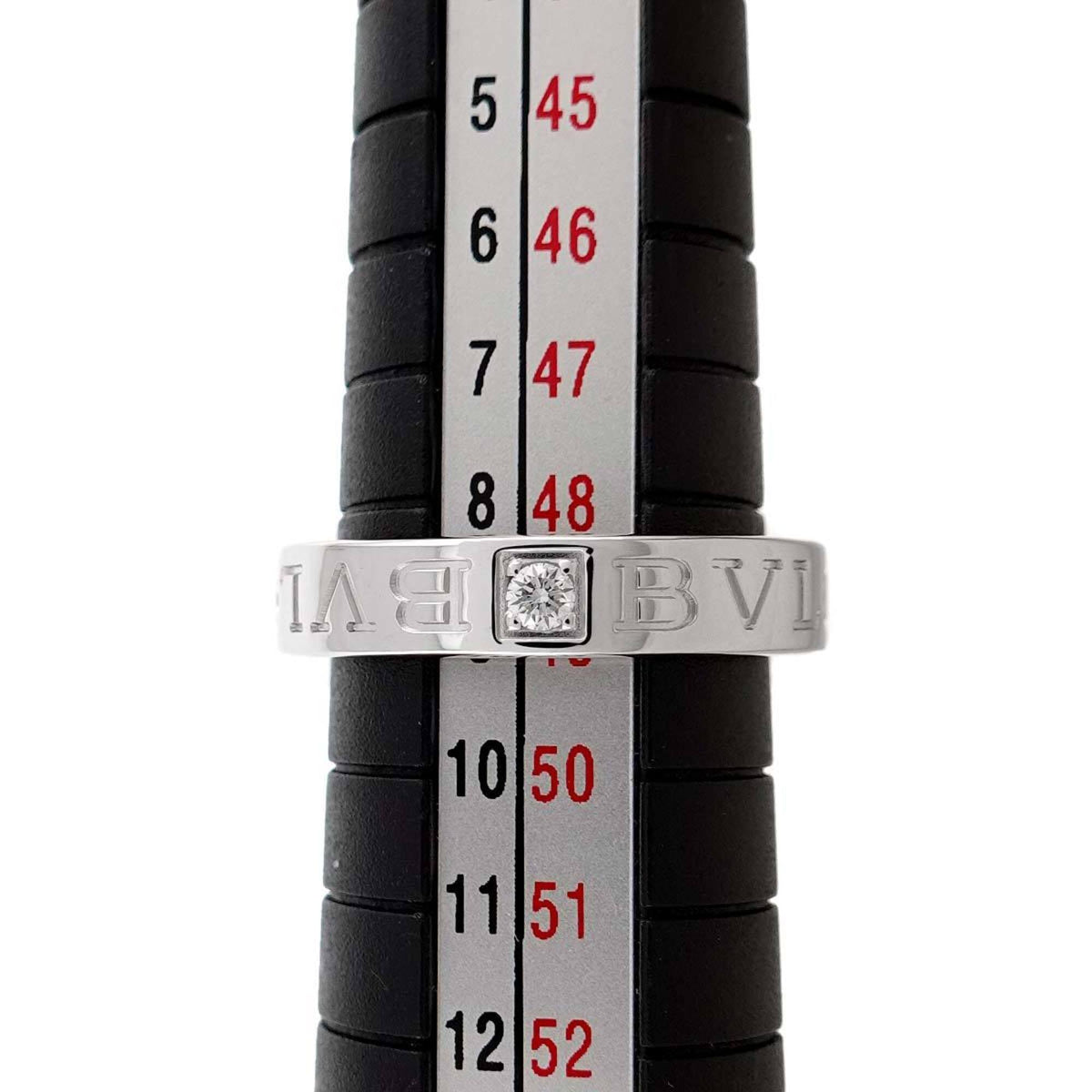 Bvlgari White Gold (18K) Band Ring (Pre-Owned)