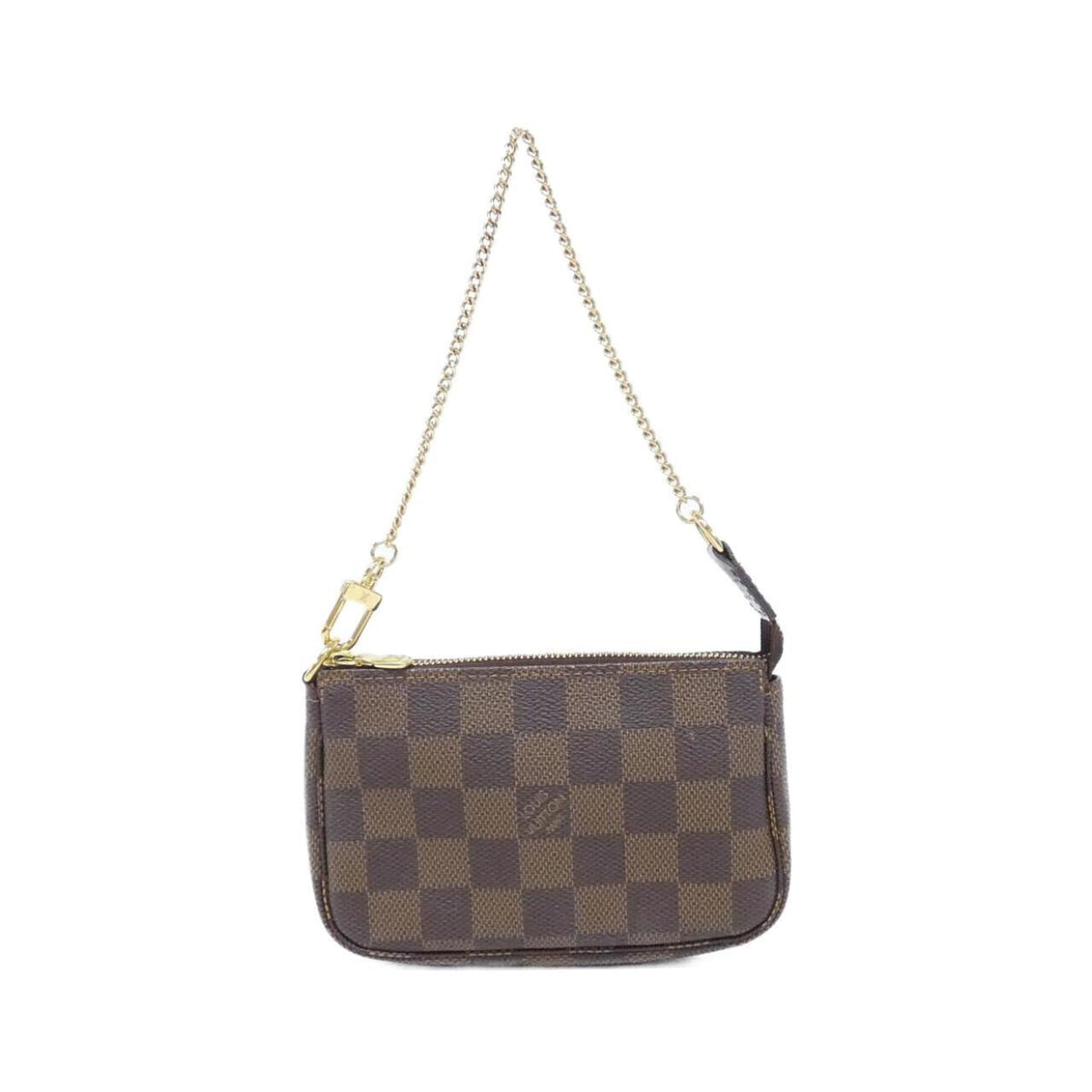 Louis Vuitton Ebene Coated Canvas Pochette Pouch (Pre-Owned)