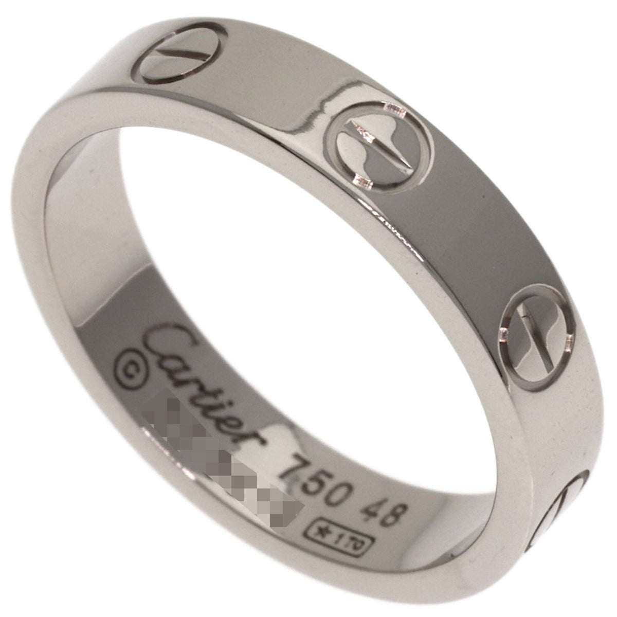 Cartier White Gold (18K) Band Ring (Pre-Owned)